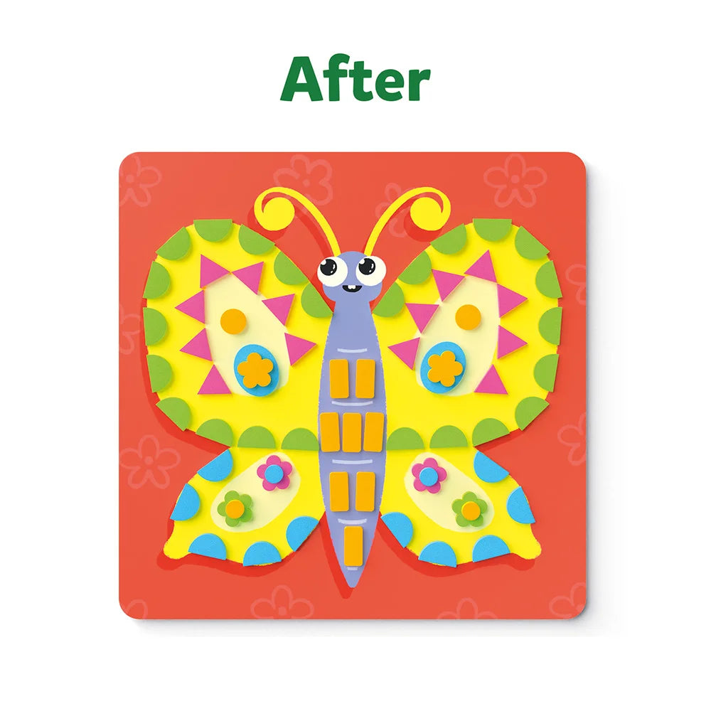 Skillmatics Fun with Foam Amazing Animals sticker art 800 pezzi animali