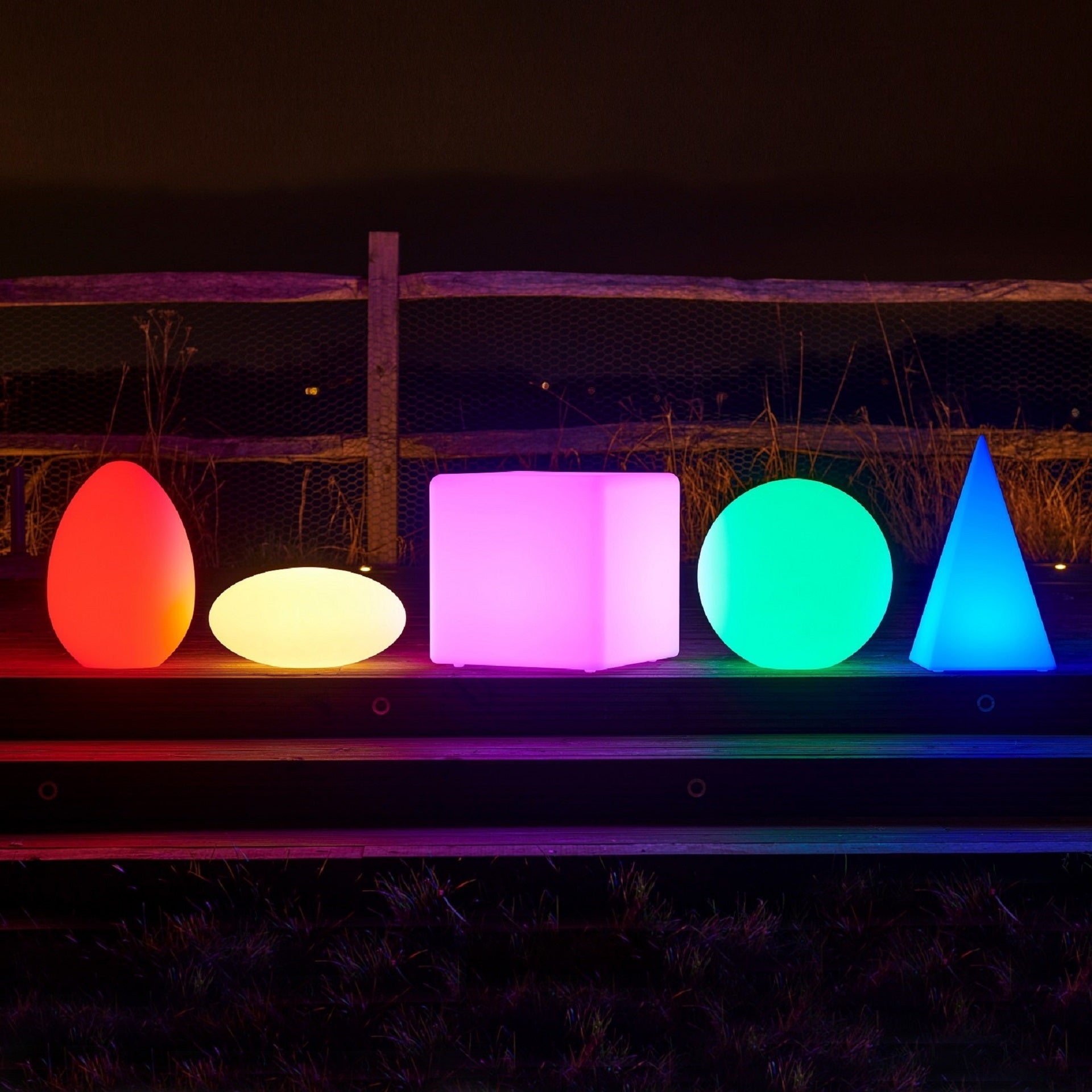 Tickit Sensory Glow Pebble luce notturna sasso 16 colori
