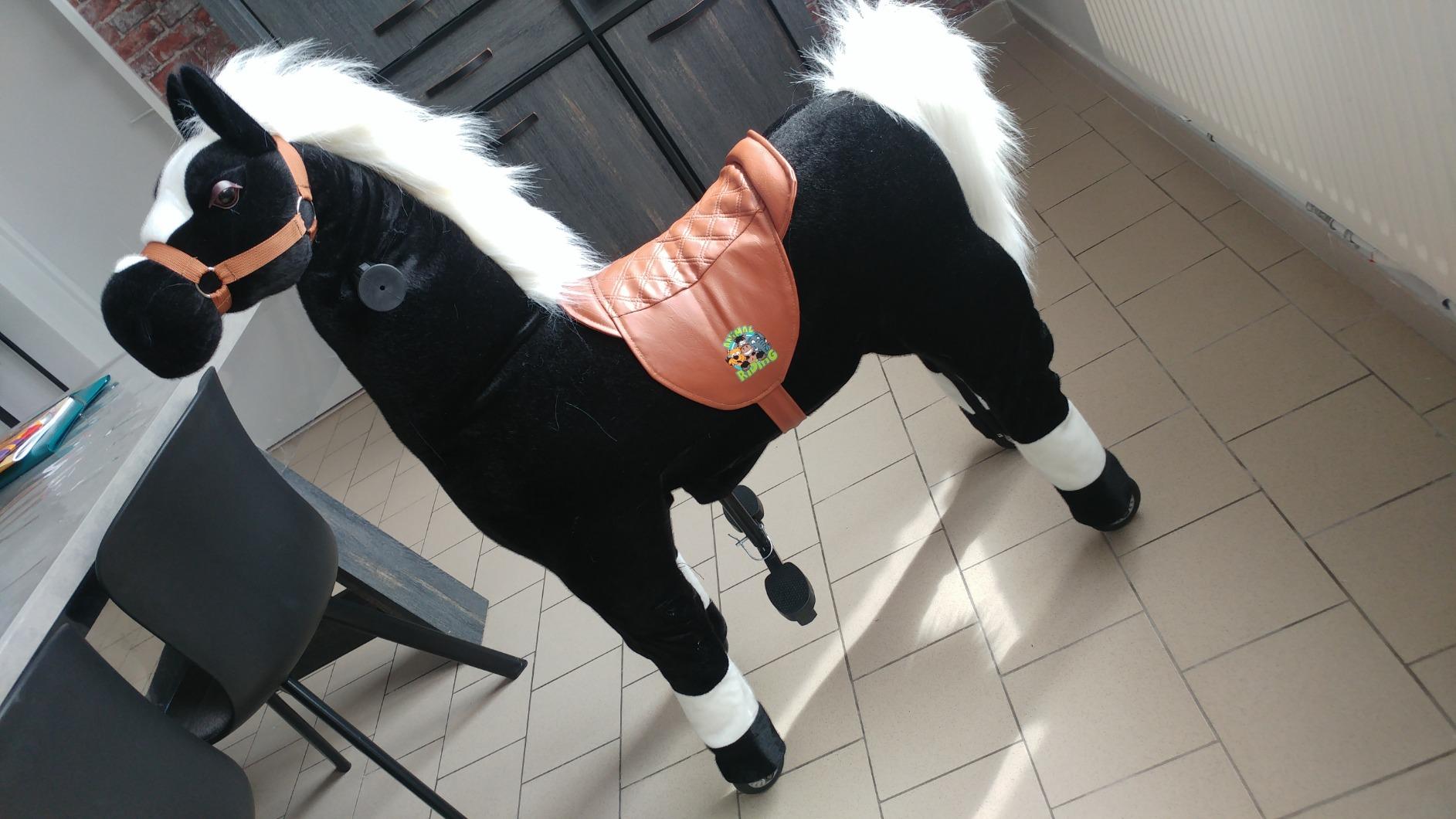 smallfoot 9906 Tuono cavallo cavalcabile con ruote