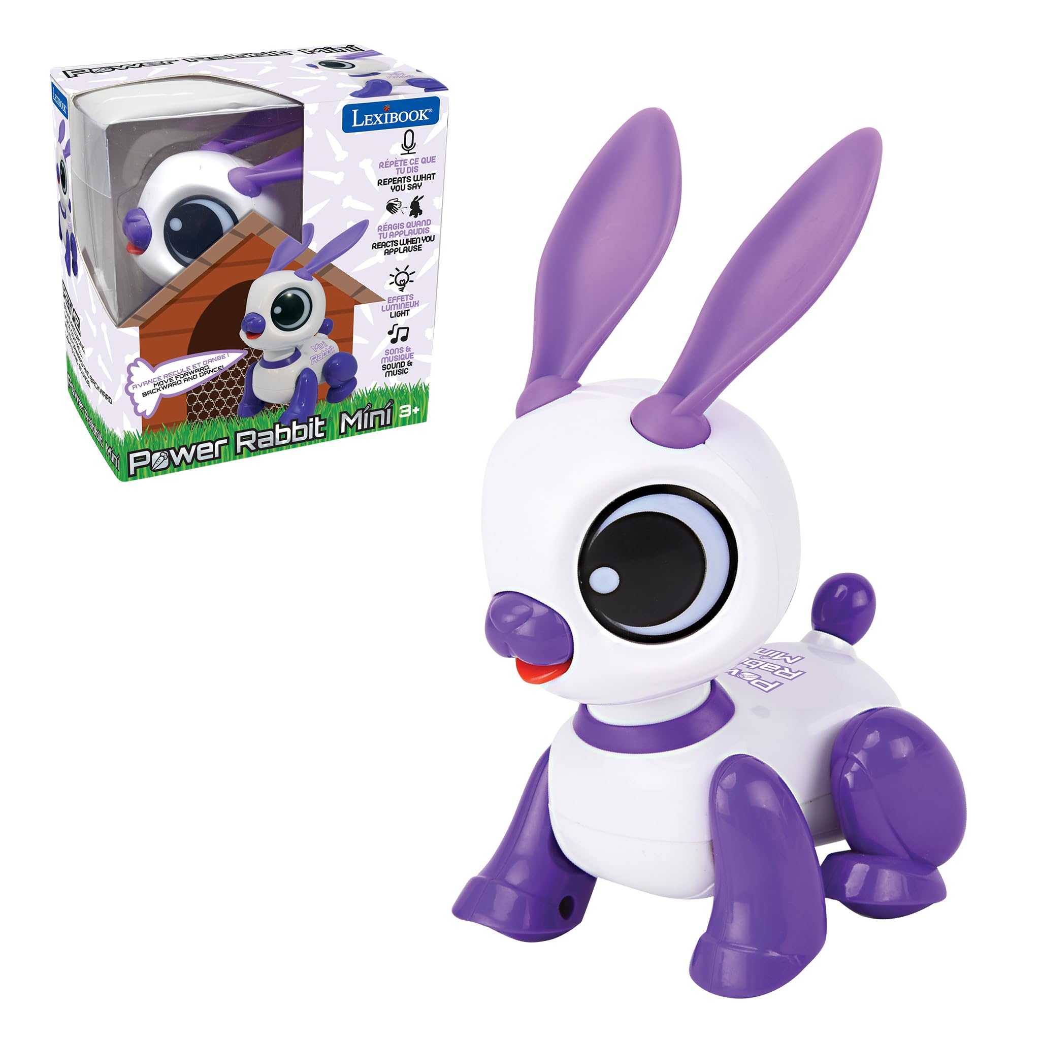 Lexibook Power Rabbit Mini ROB02RAB Robot Coniglio