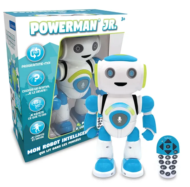 Lexibook Powerman ROB20FR robot interattivo con telecomando