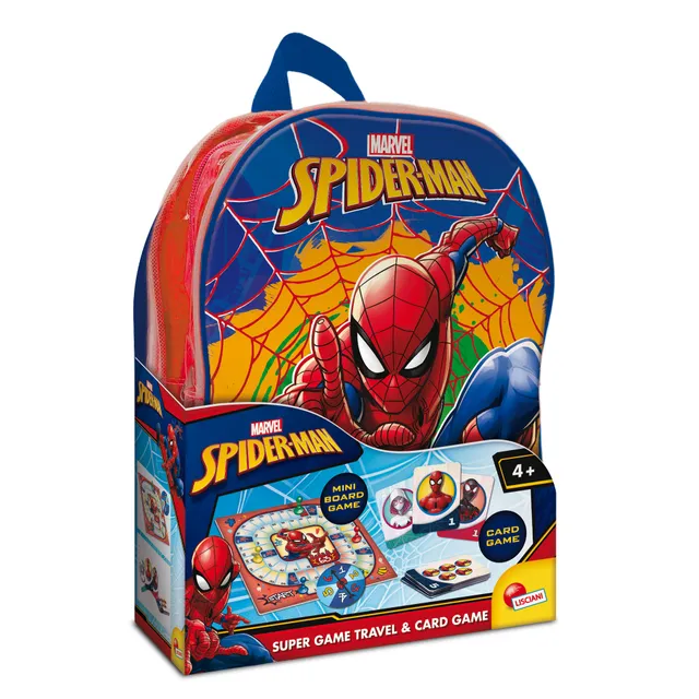 Lisciani Spider-Man 2 in 1 Gioco da Viaggio con Zaino