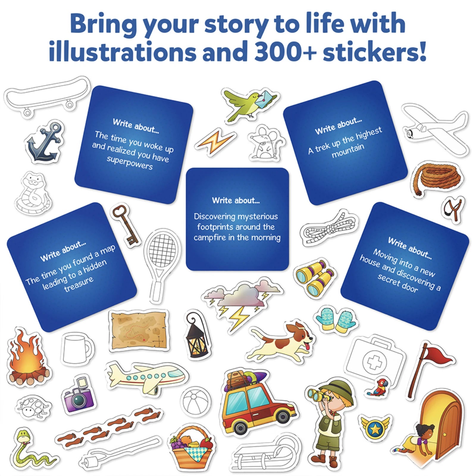 Skillmatics My Storybook Art Kit All My Adventures kit creativo 5-10 anni