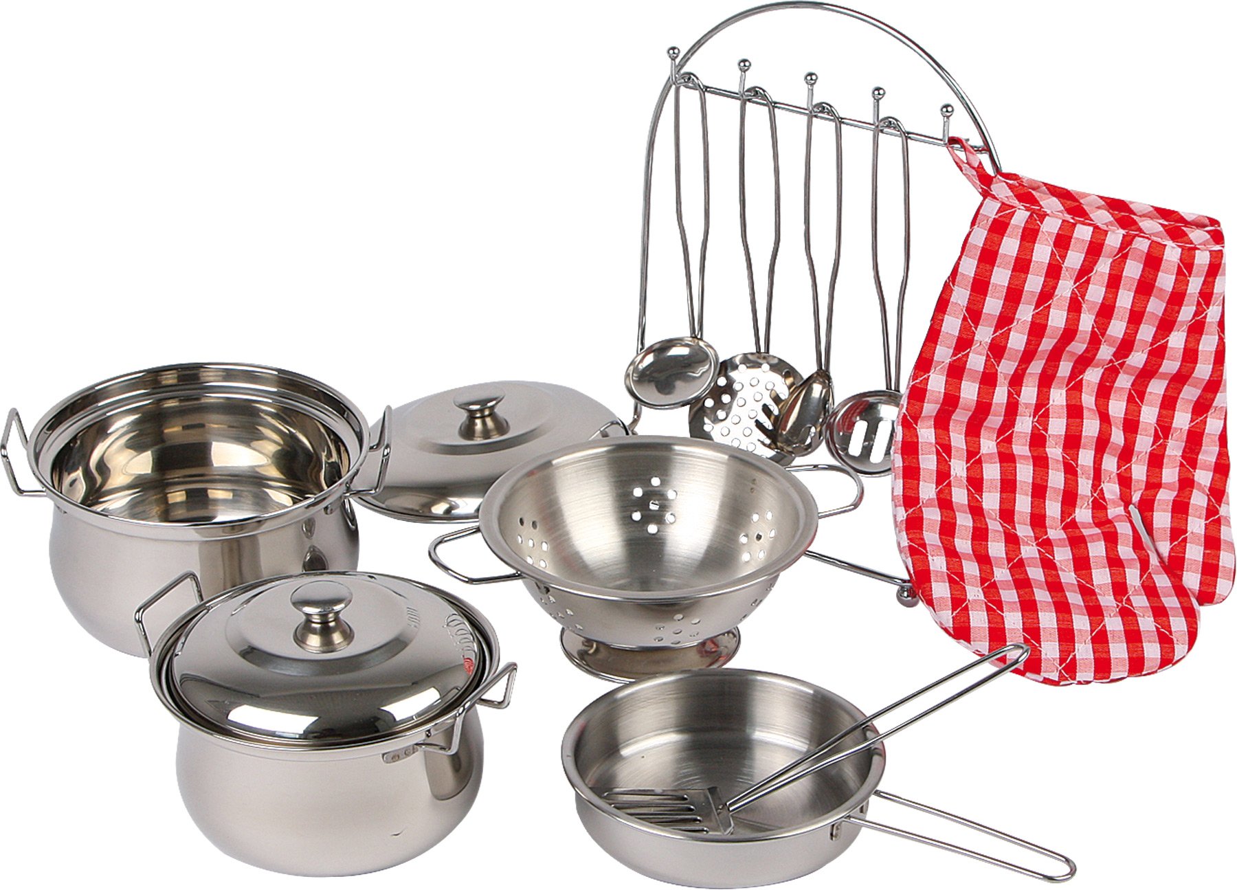 smallfoot 5302 Deluxe set forno 18 pezzi gioco cucina legno