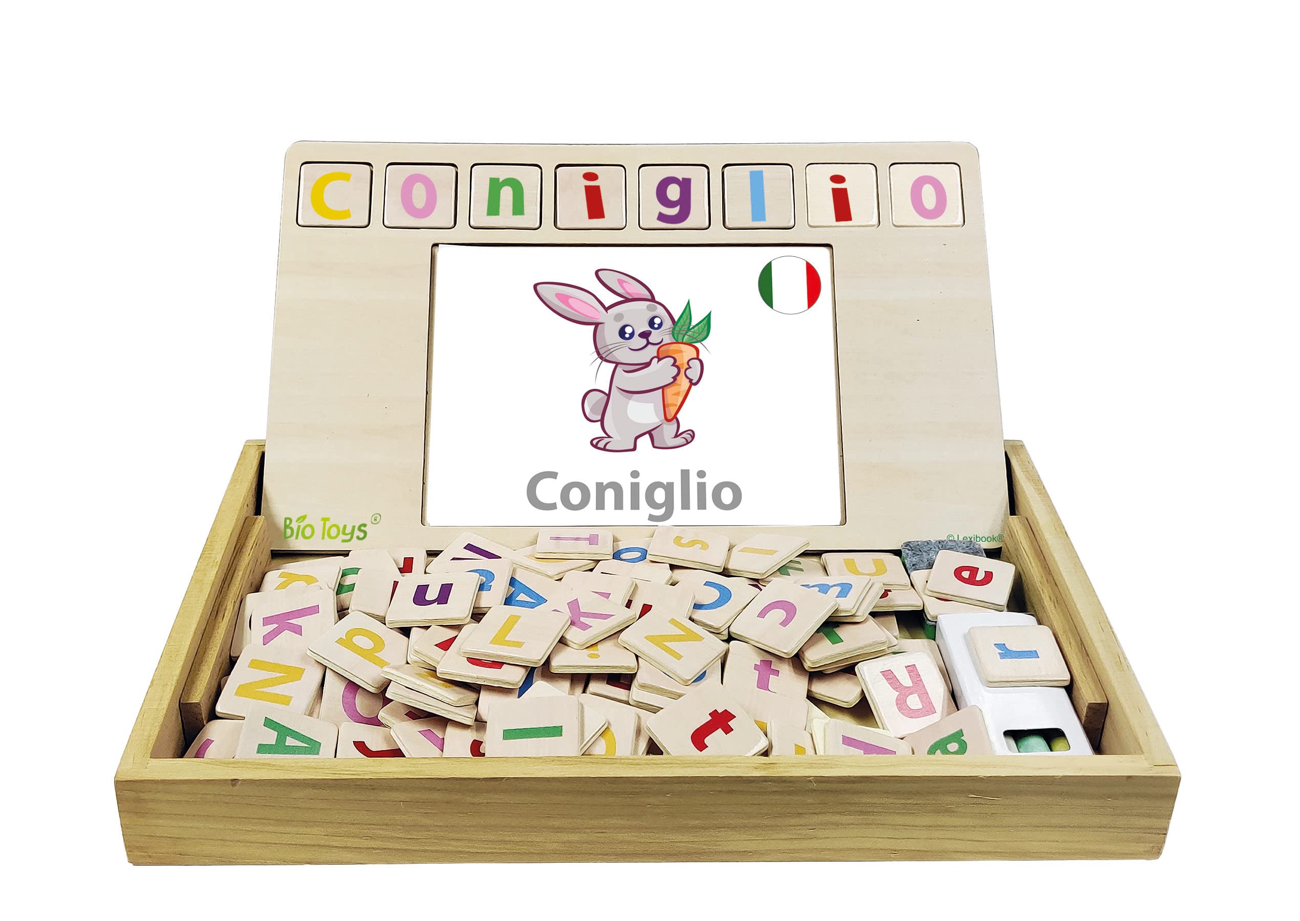 Lexibook Bio Toys EDU200 scatola matematica in legno