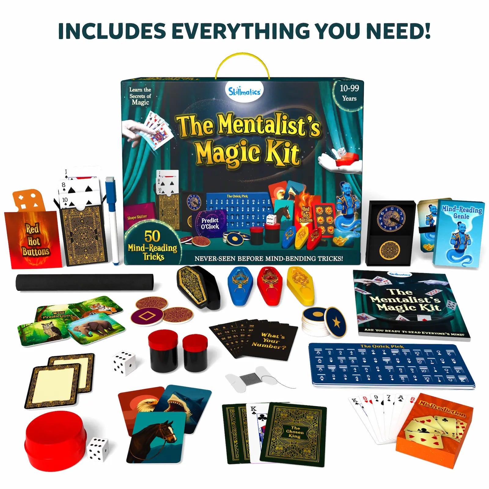 Skillmatics The Mentalist's Magic Kit kit magia 10+ anni