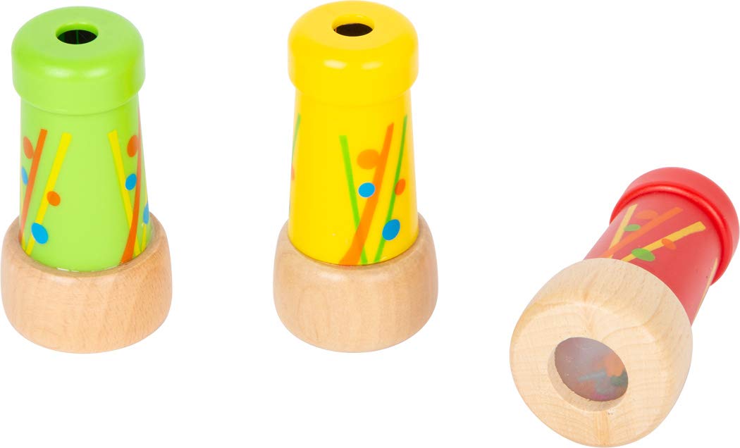 smallfoot Mini Caleidoscopio giocattolo legno set 5 pezzi