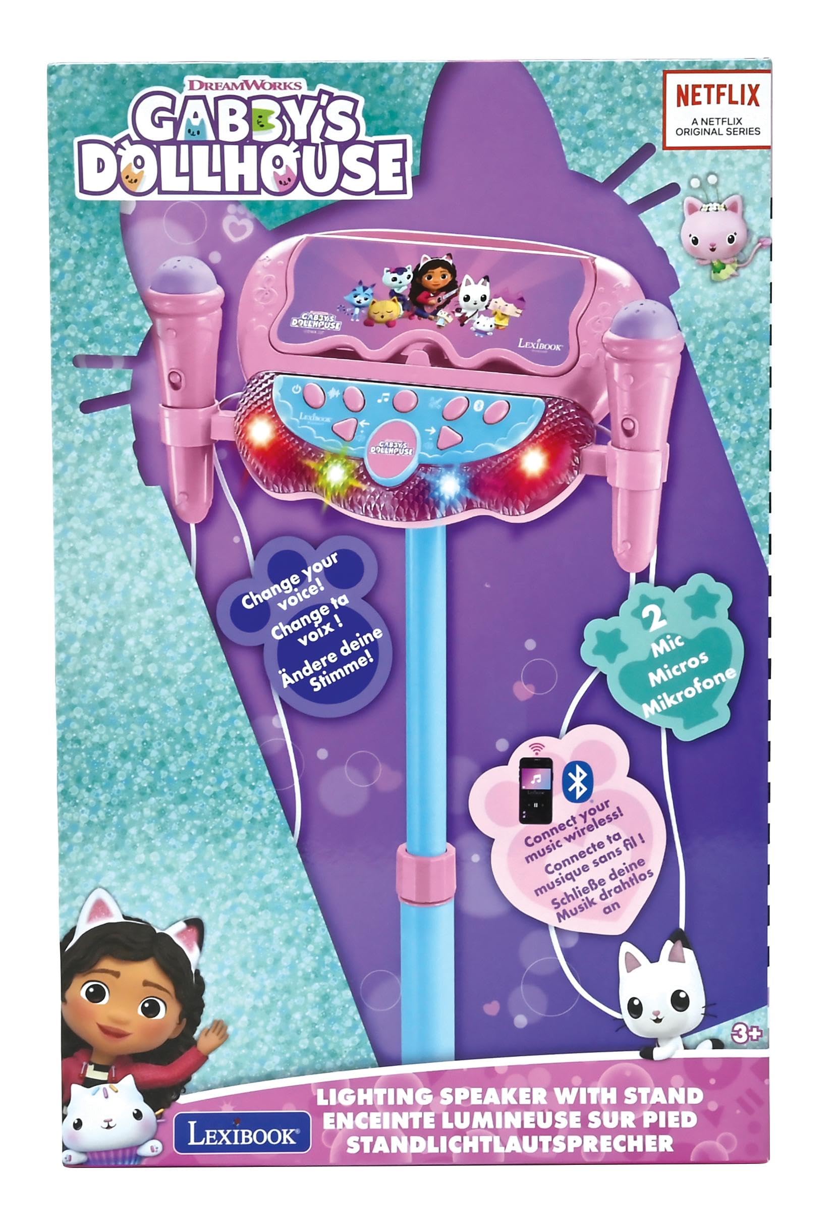 Lexibook Gabby S160GDHLXB cassa bluetooth con 2 microfoni