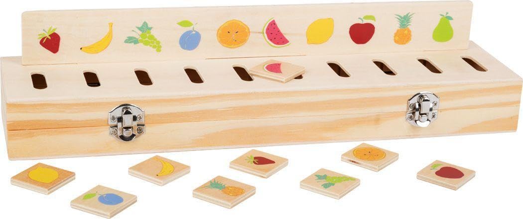 smallfoot educate 11325 scatola forme e colori legno