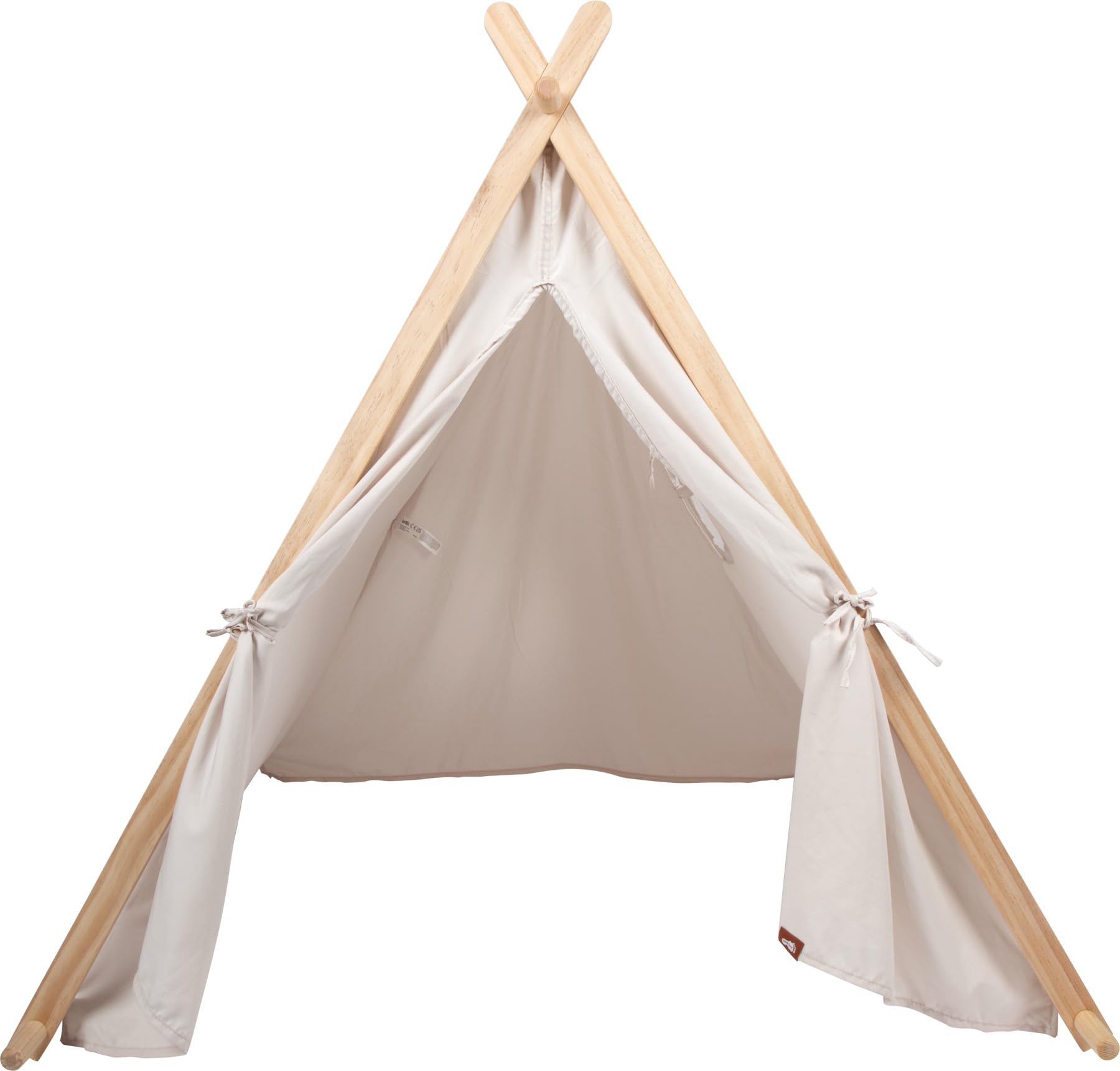 smallfoot 12761 tenda da gioco indoor legno stoffa 2 anni