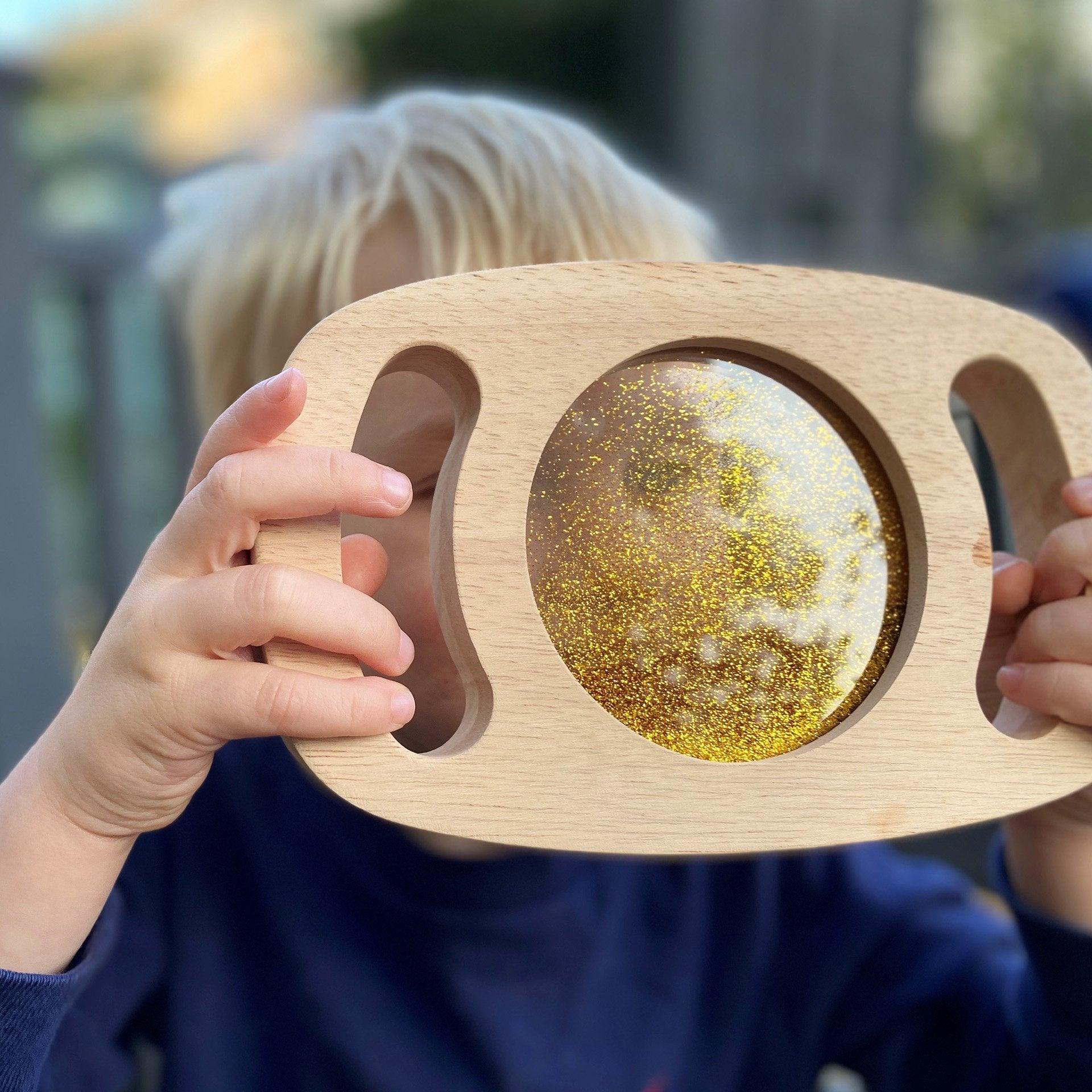 Tickit Easy Hold Glitter Panels pannello sensoriale set 3