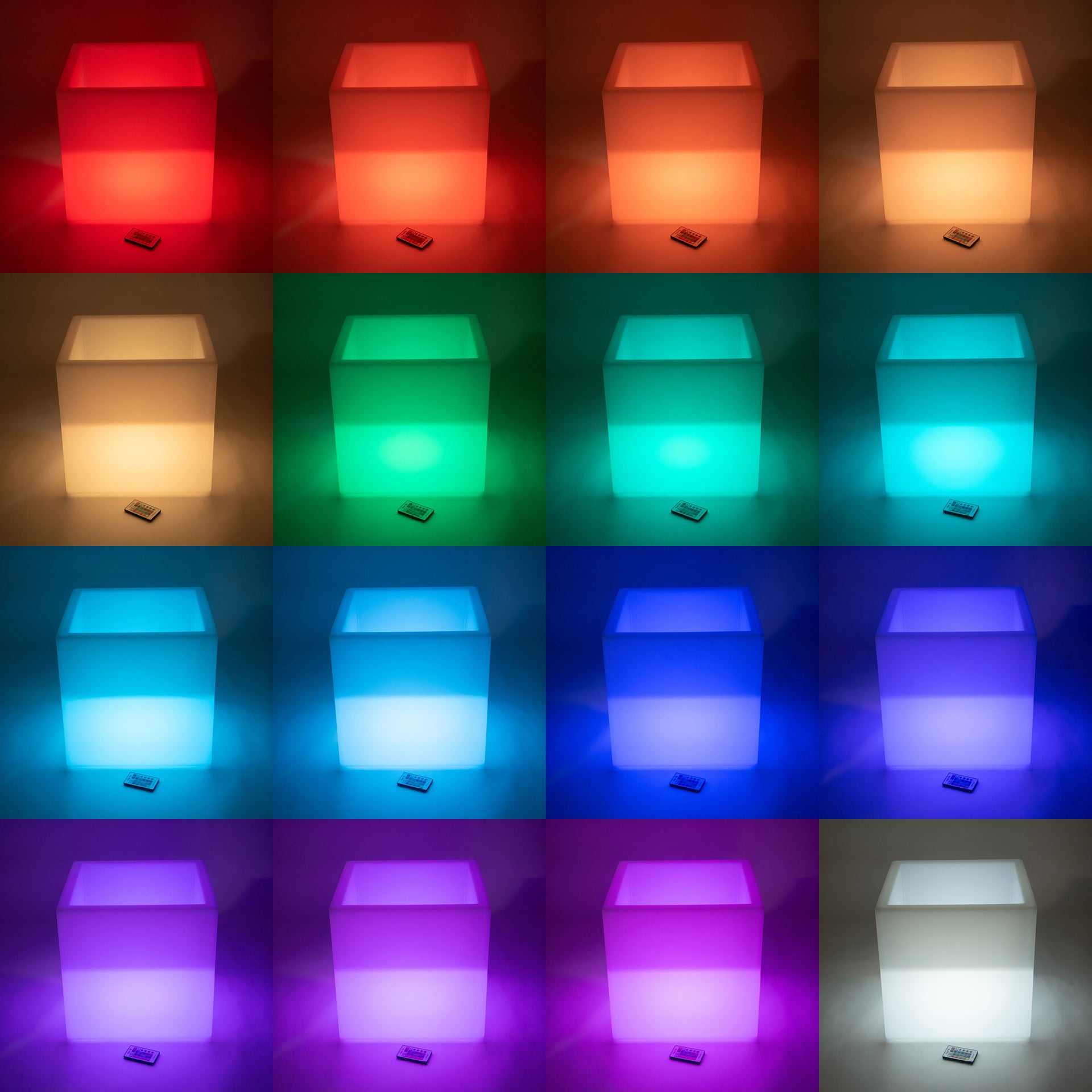 Tickit Sensory Glow Play Cube luce sensoriale acqua