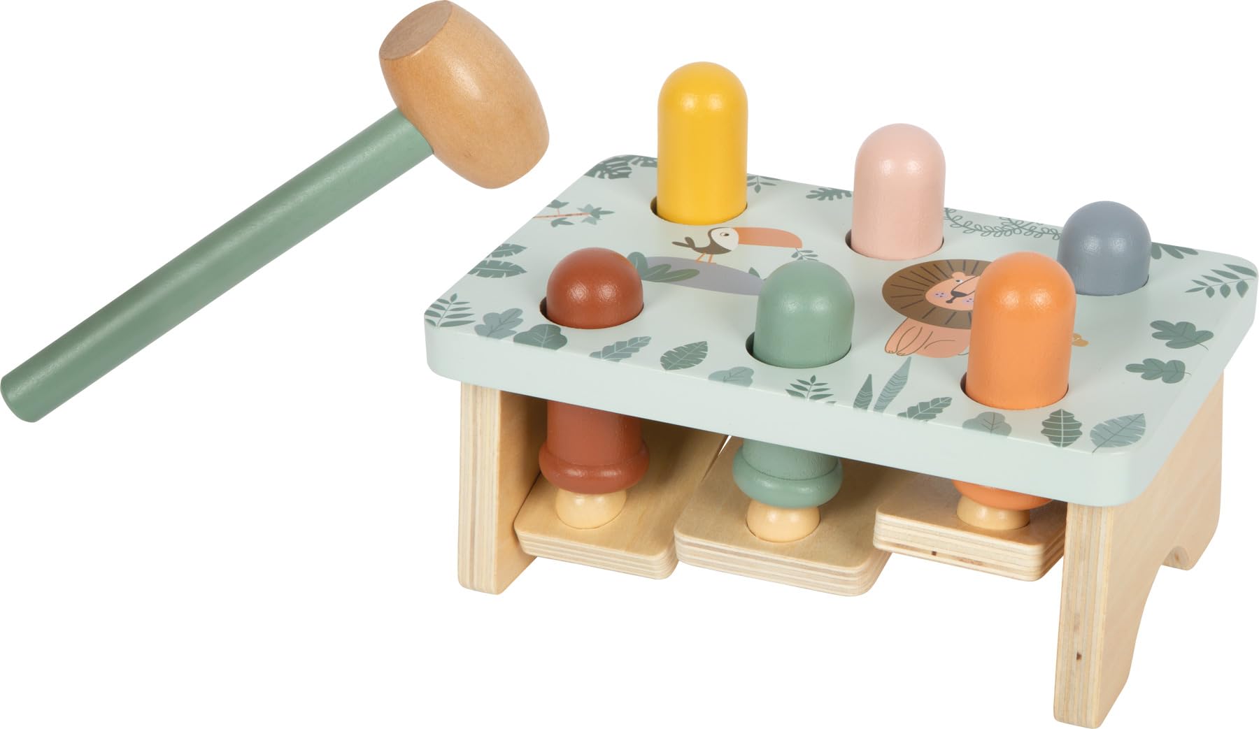 smallfoot Safari 12740 panca battente legno 12 mesi