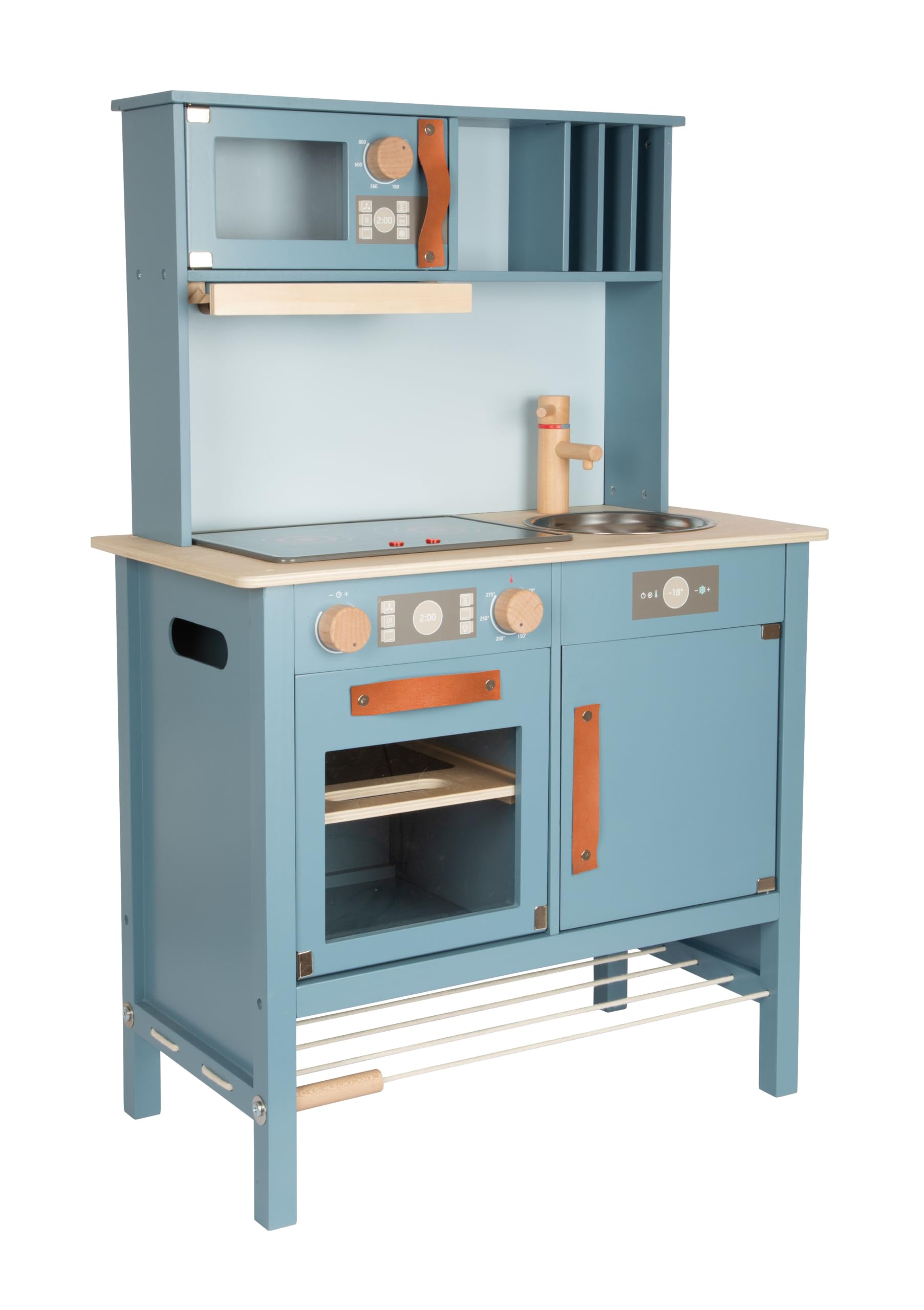 smallfoot tasty 12216 cucina gioco legno blu