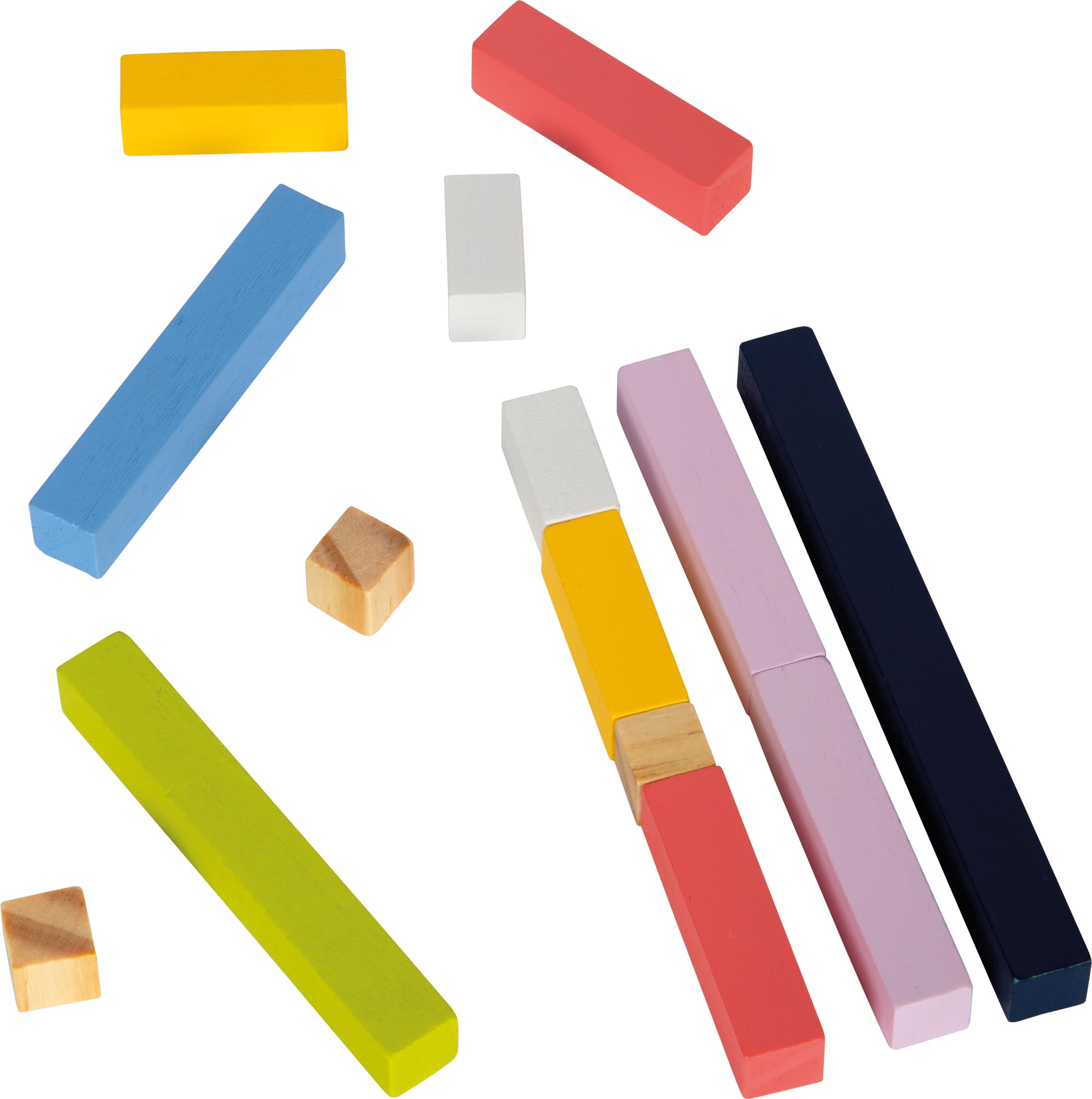 smallfoot Educate 12559 scatola regoli grandi in legno