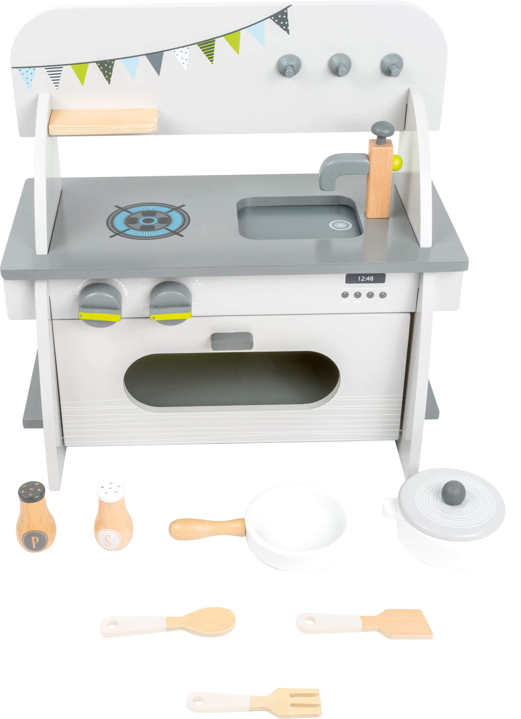 smallfoot Cucina Compatta Cucina in Legno per Bambini 3 Anni