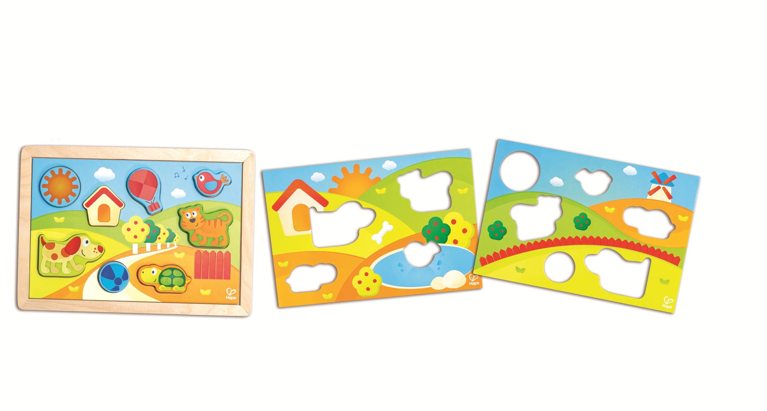Hape Pepe & Friends E1601 puzzle legno Sonnental 12 mesi