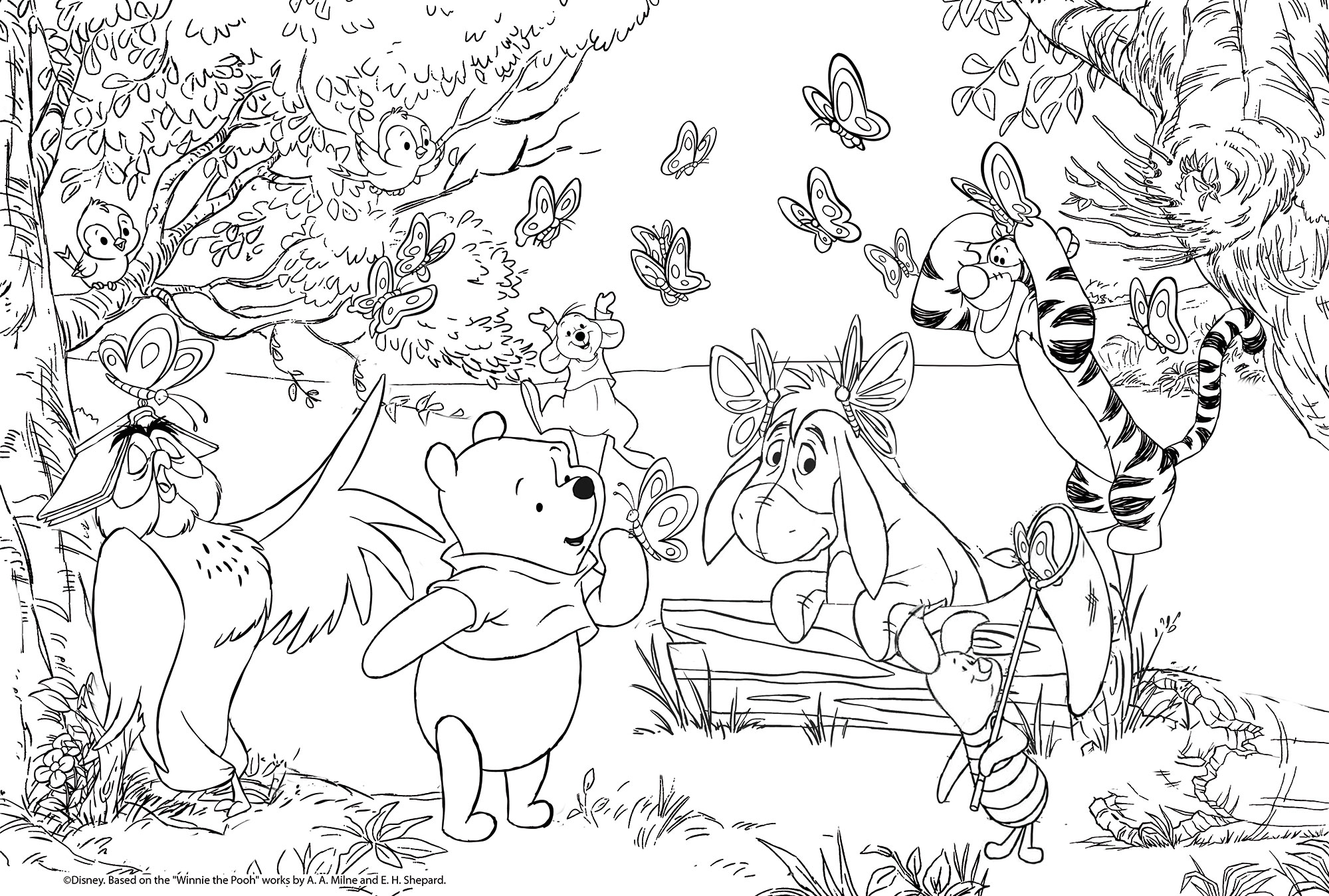Lisciani Puzzle DF Maxi Floor Winnie the Pooh 24 pezzi
