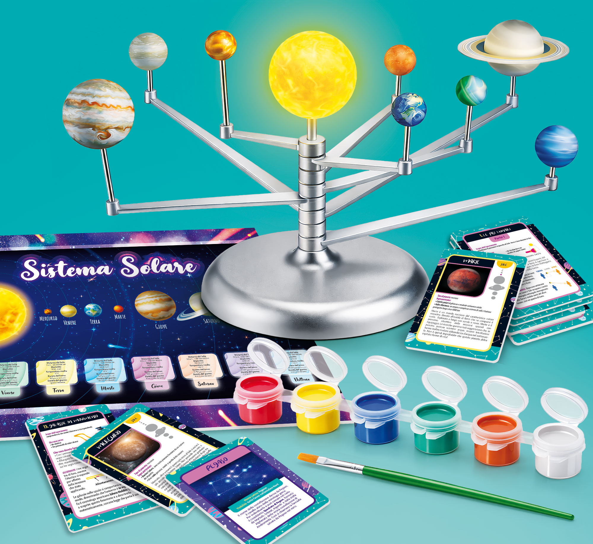 Lisciani I'm a Genius Laboratorio Spazio sistema solare bambini