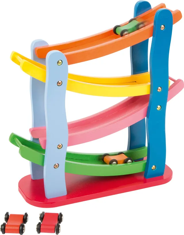 smallfoot Jungle Pista Macchinine Legno 4 Auto 18 Mesi
