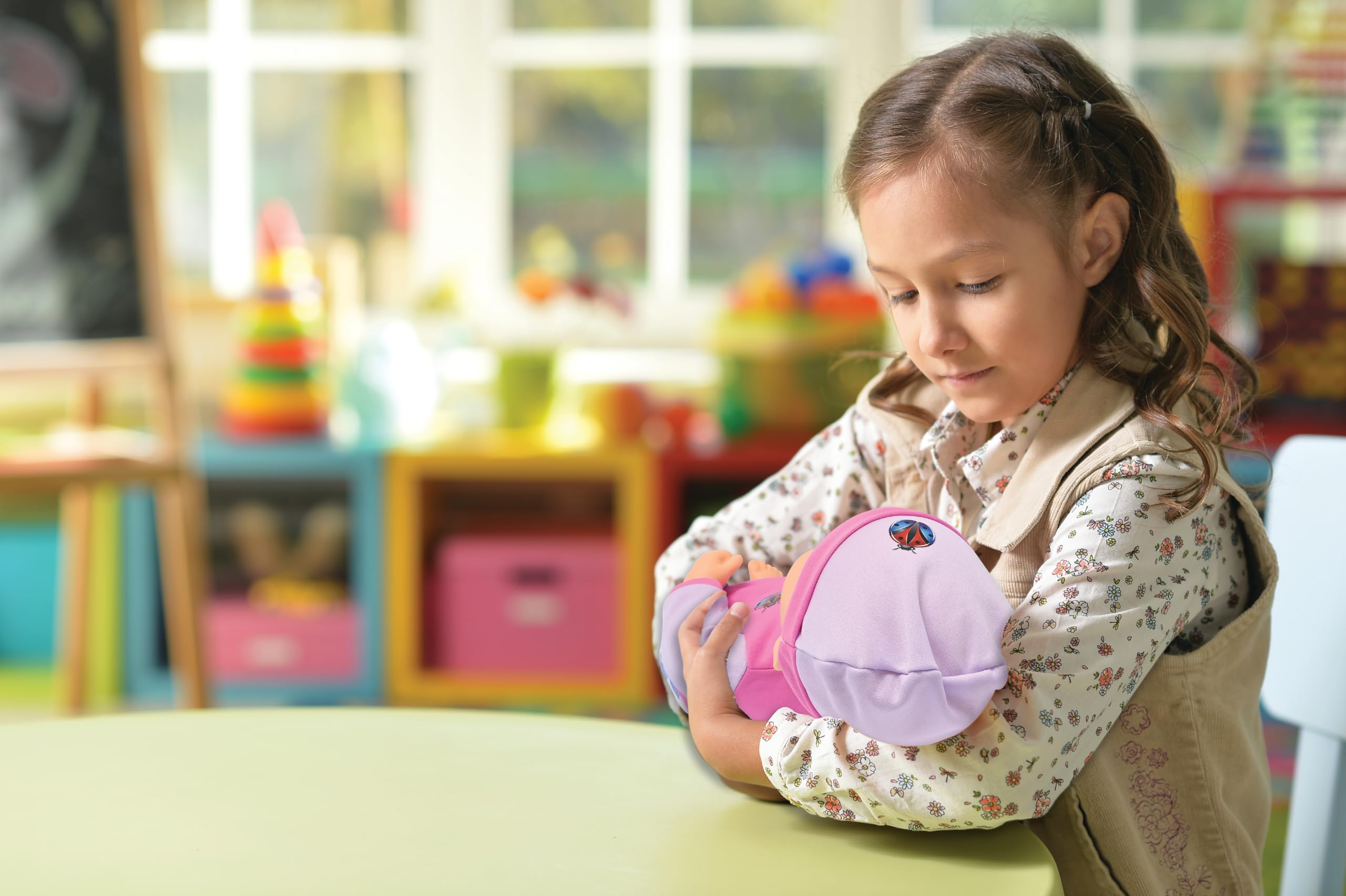 Lexibook Power Baby Lina BABY02 bambola interattiva 38 cm rosa