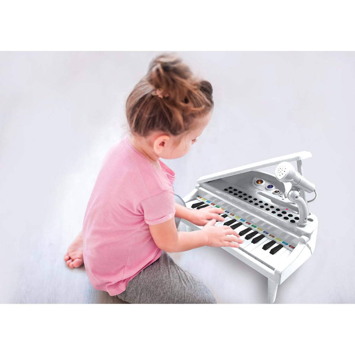Lexibook K731 mio primo pianoforte bambini bianco 31 tasti