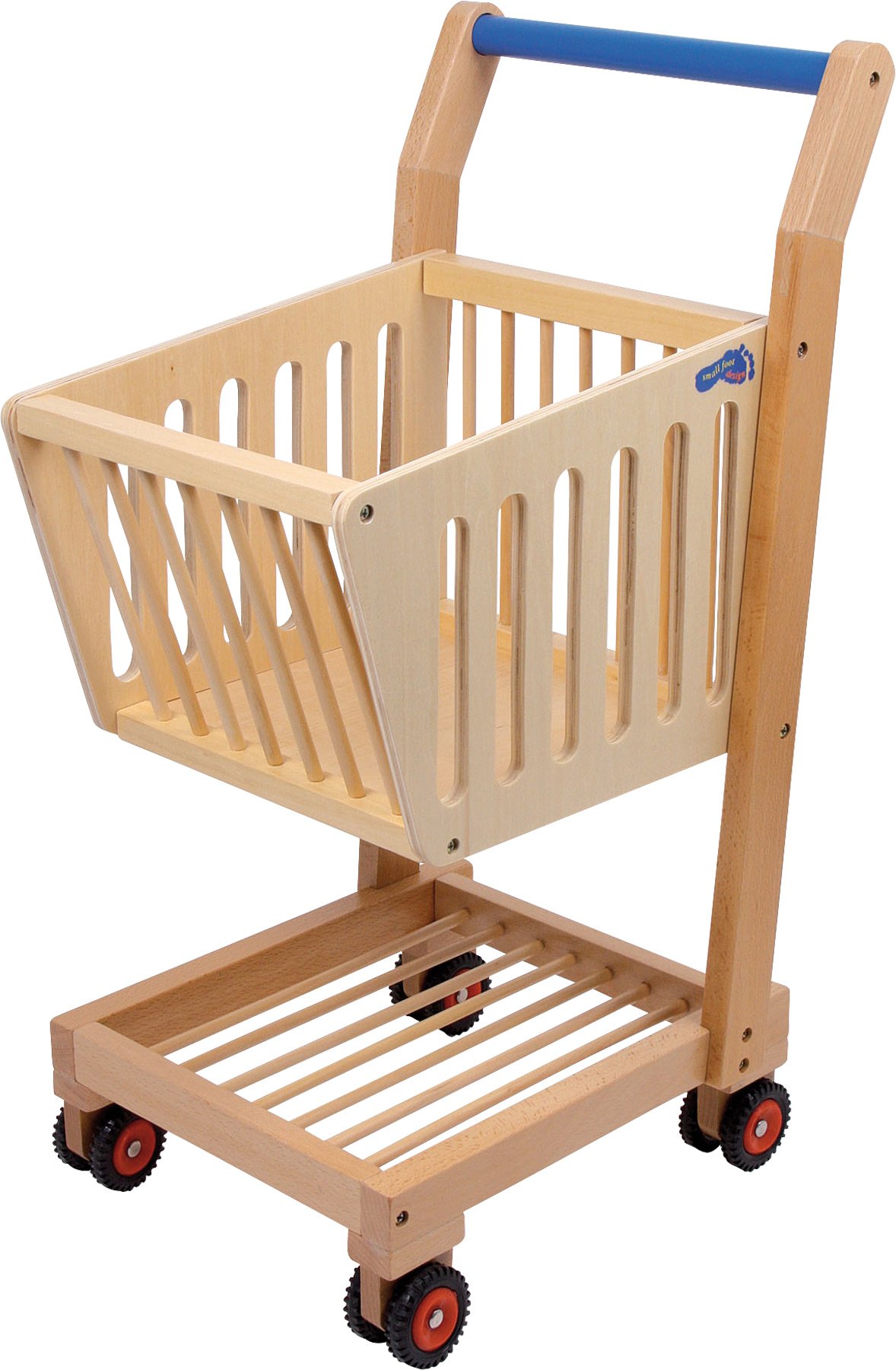 smallfoot Natura carrello spesa in legno
