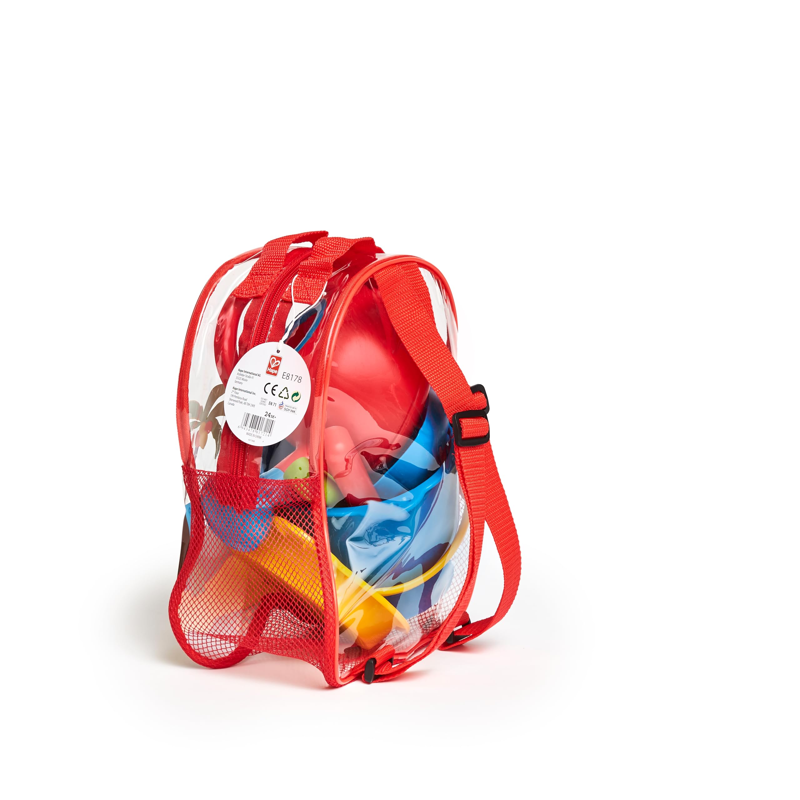 Hape Zaino da Spiaggia set giochi sabbia bambini