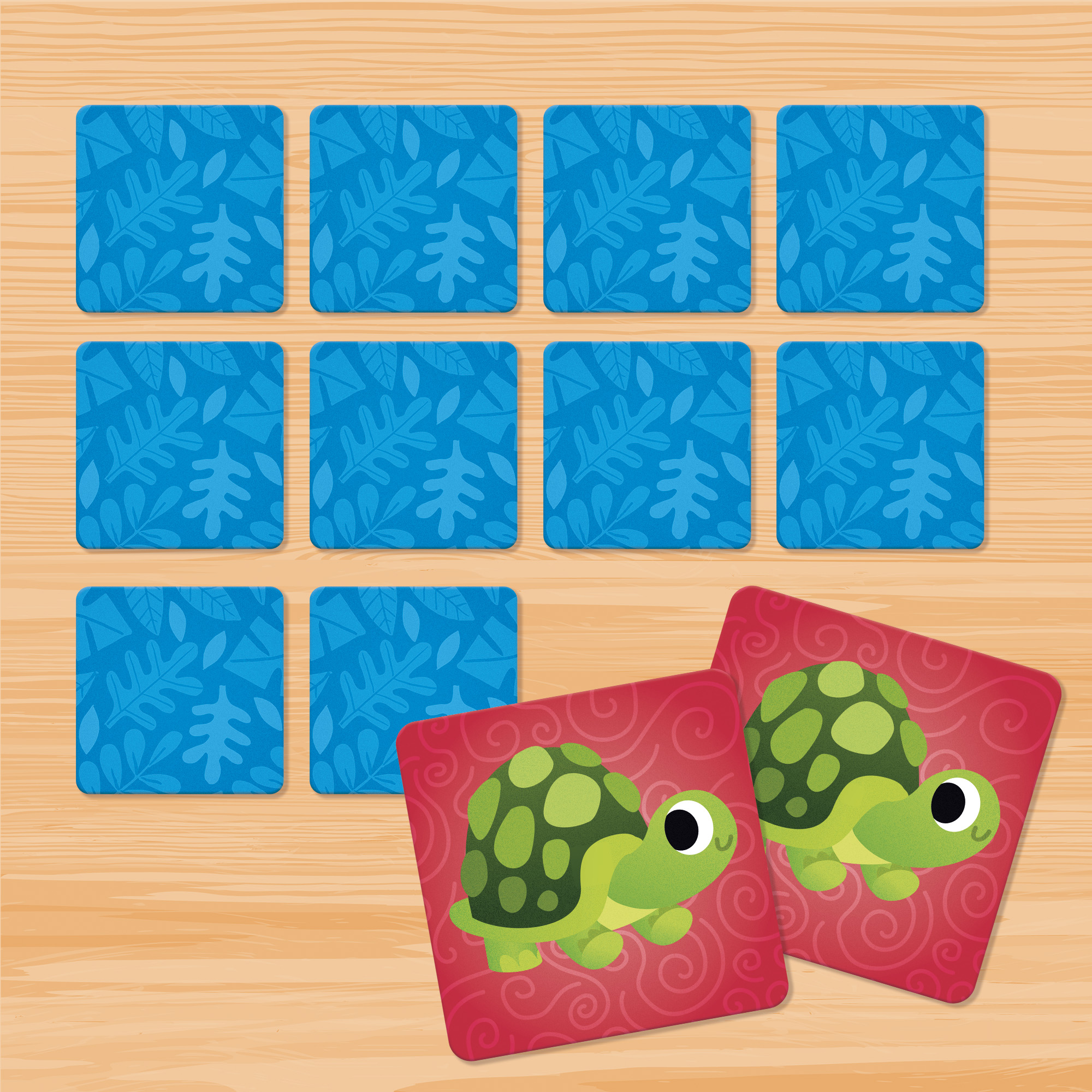 Lisciani Montessori Baby Touch Memo memory tattile tessere