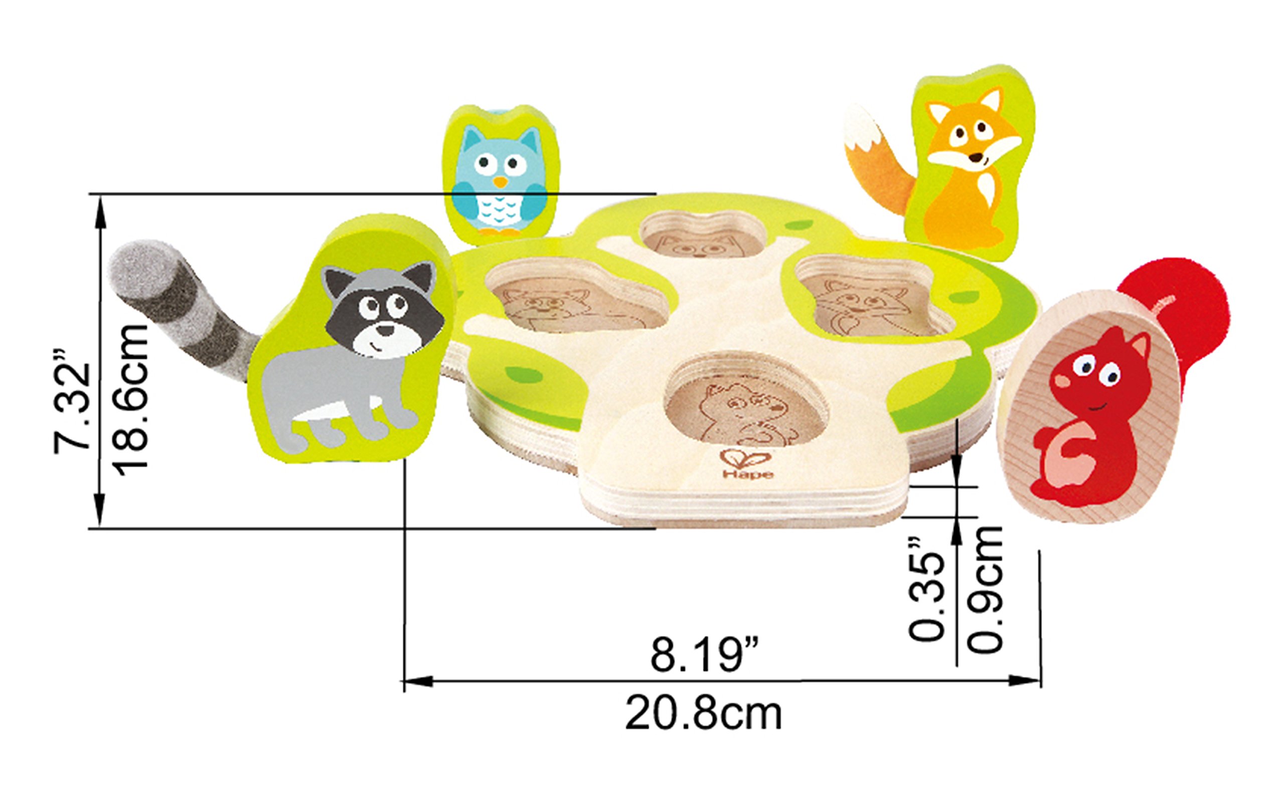 Hape E1616 puzzle in legno per bambini