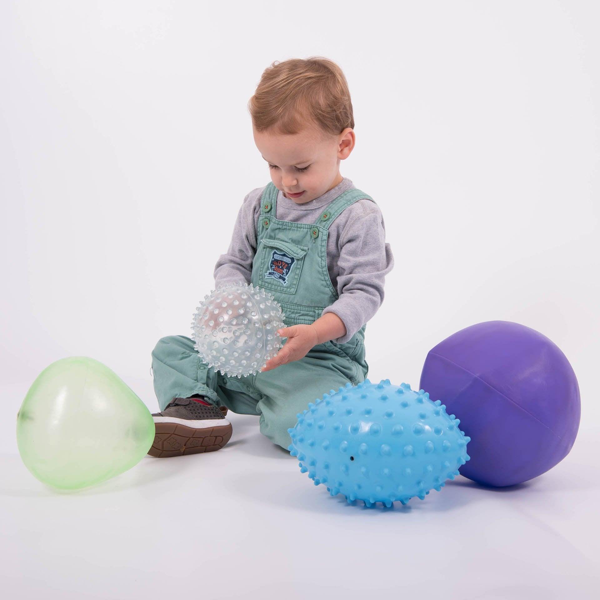 Tickit Odd Balls Set palloni sensoriali 4 pezzi gonfiabili