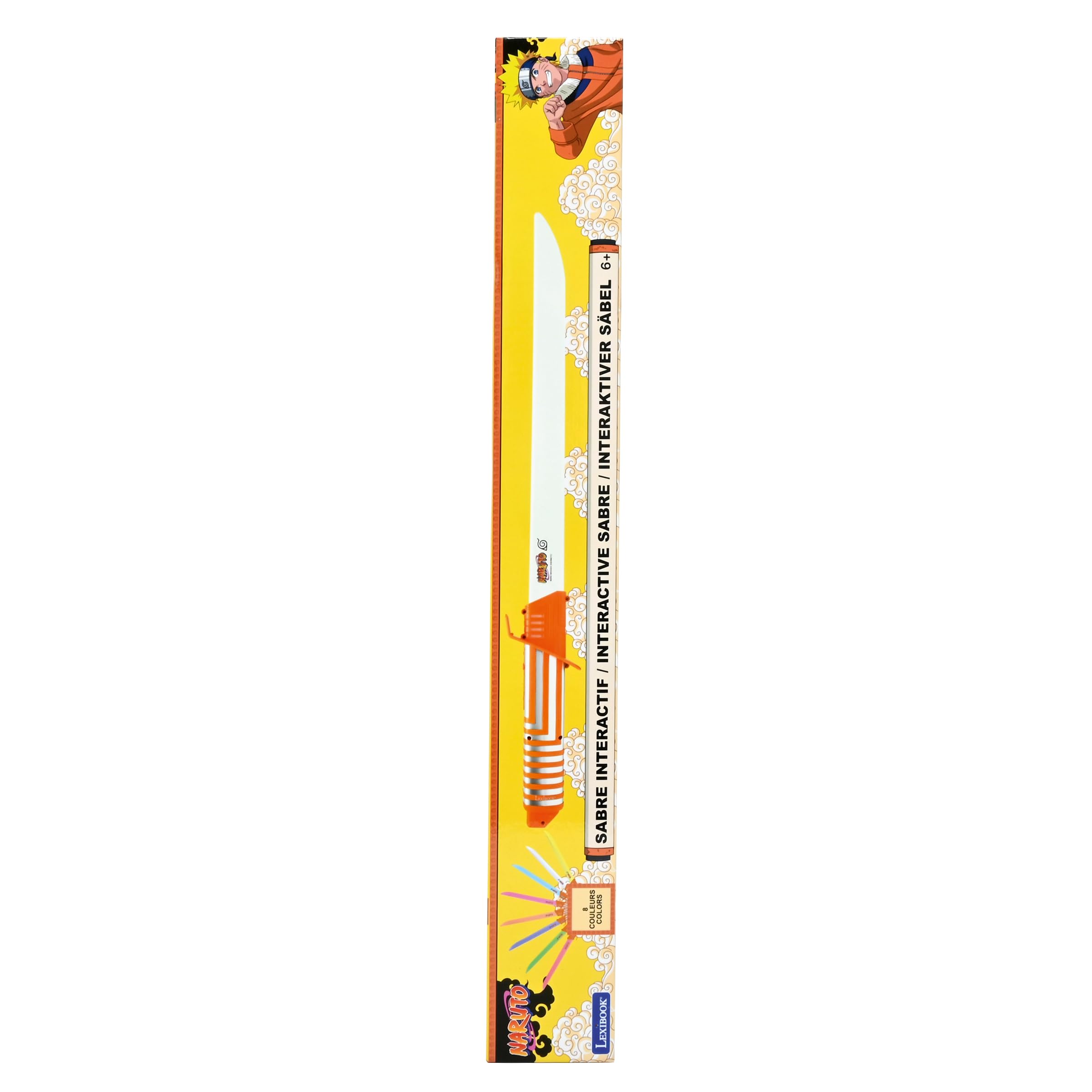 Lexibook Naruto RP20NA spada luminosa interattiva 8 colori