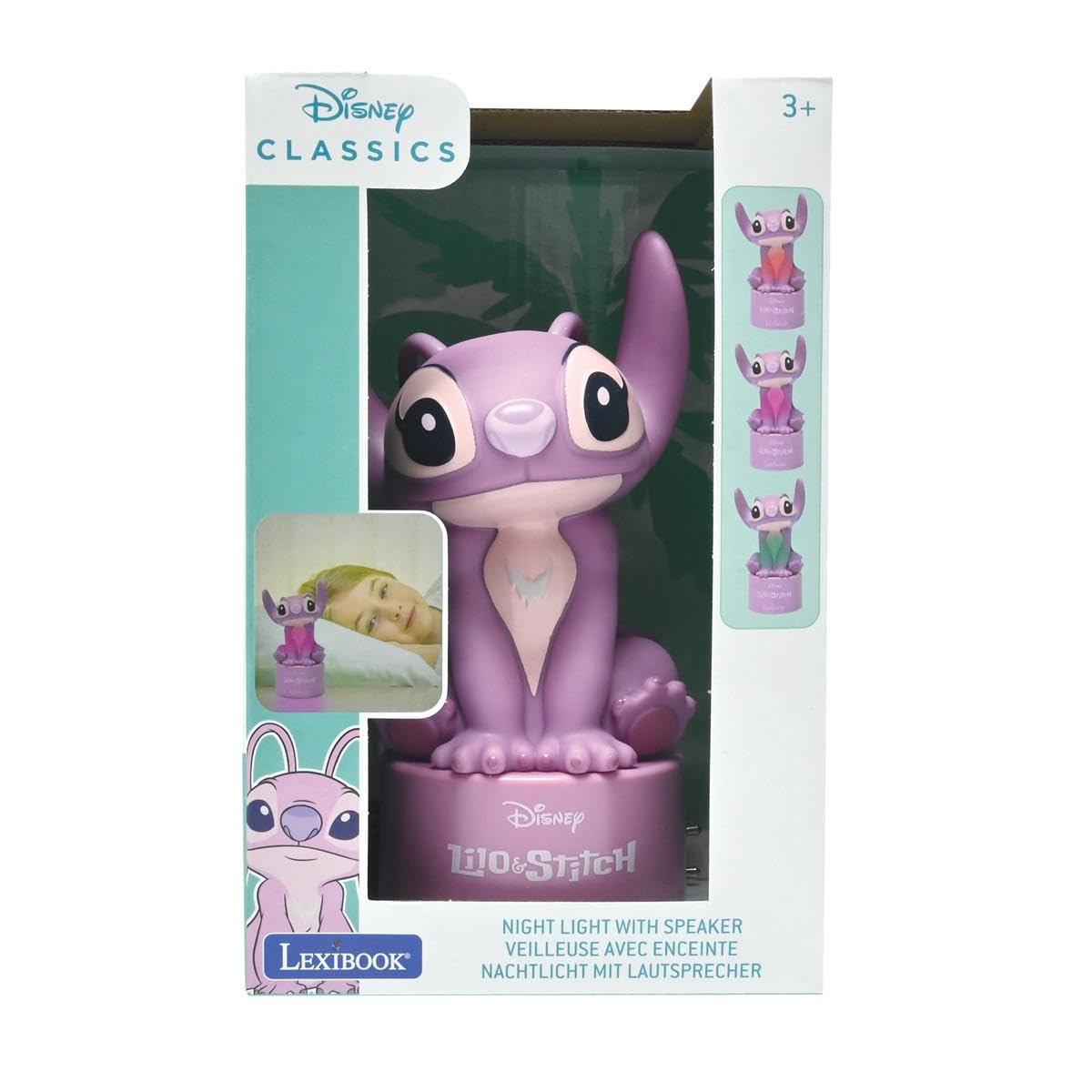 Lexibook Disney Stitch NS01D1LXB luce notturna Angel cambio colore