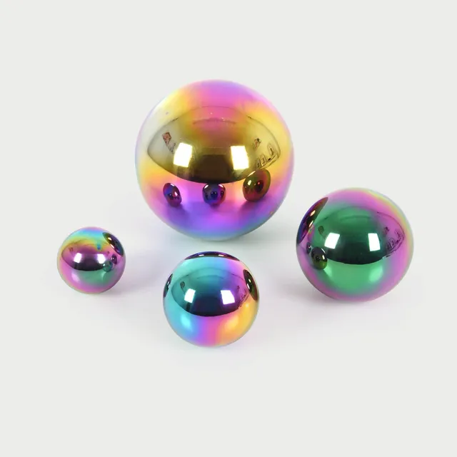 Tickit Sensory Steel Colour Burst Balls palline acciaio 4 pz