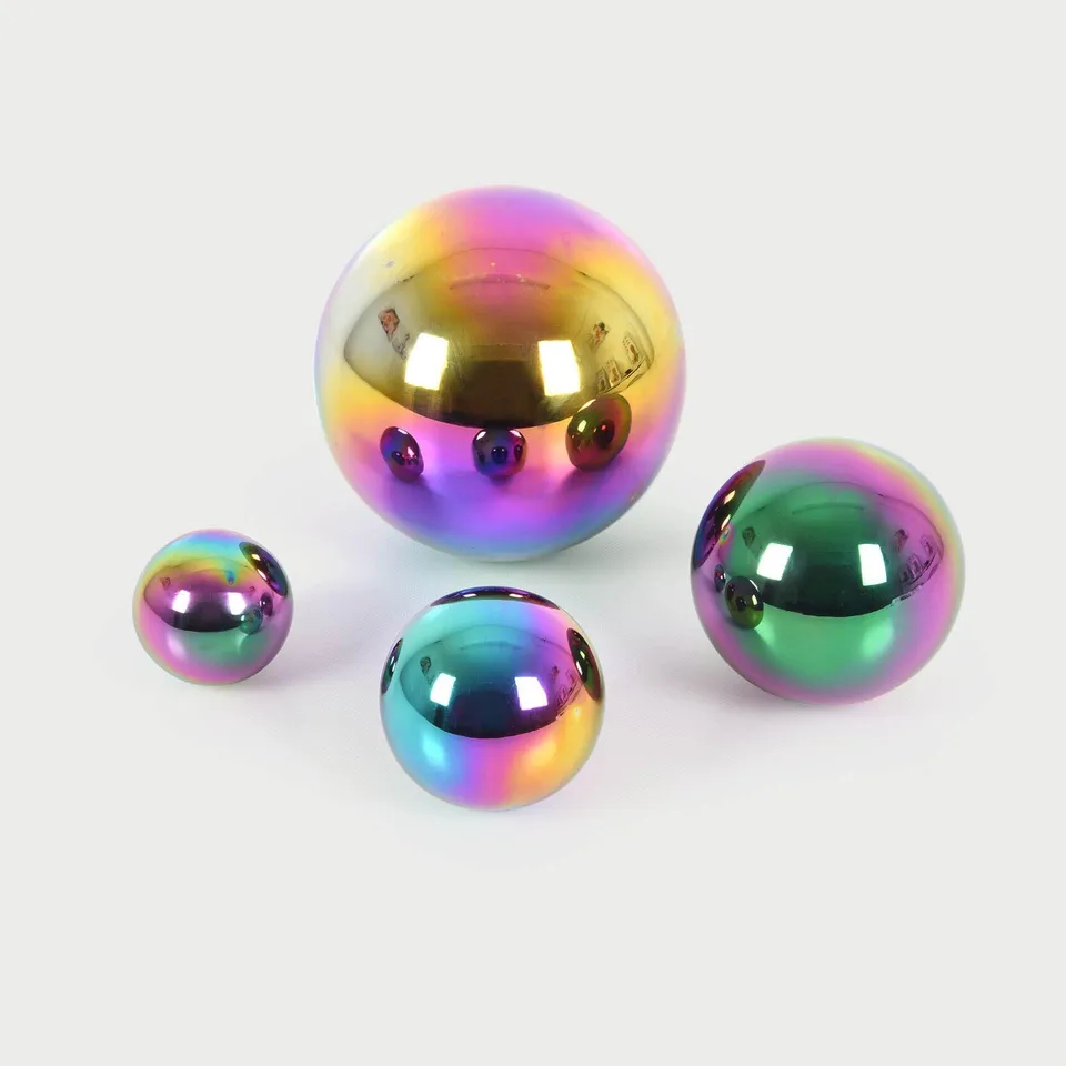 Tickit Sensory Steel Colour Burst Balls palline acciaio 4 pz