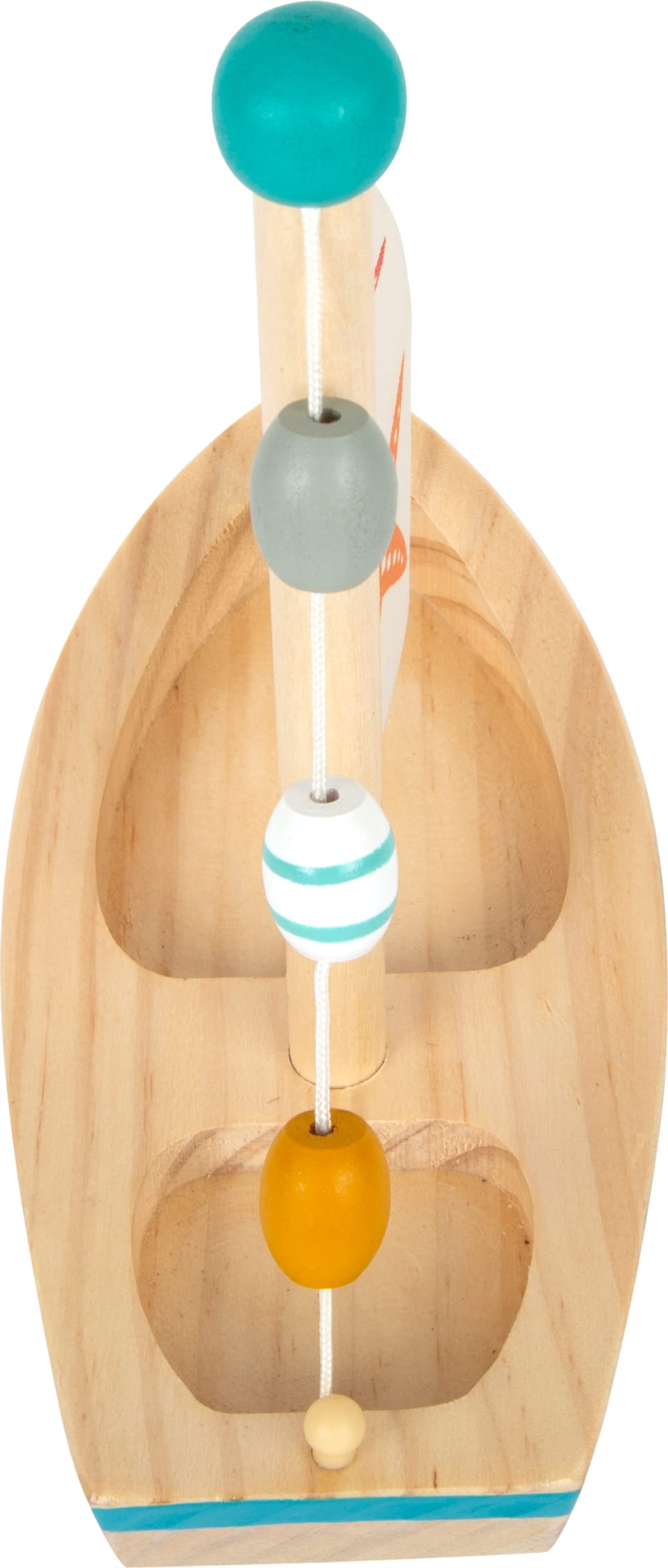 smallfoot barca a vela giocattolo bagno legno stella marina