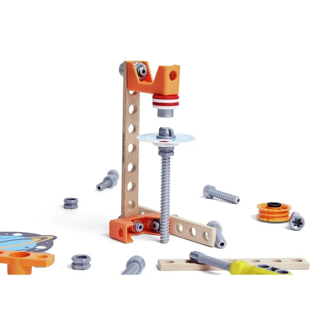 Hape Junior Inventor laboratorio magnetico gioco scientifico 34 pezzi