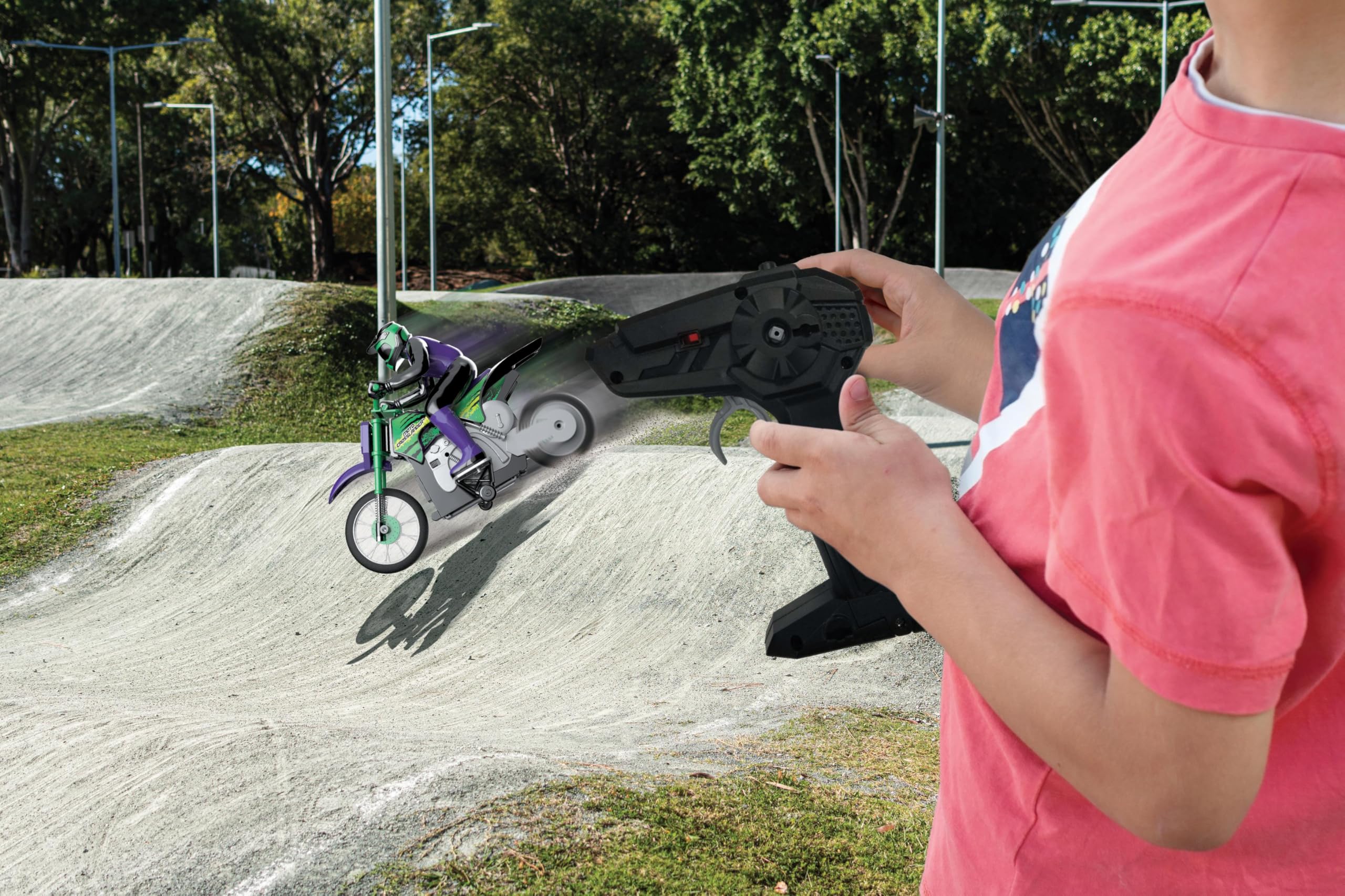 Lexibook Crosslander RC18LXB moto radiocomandata 12 km/h