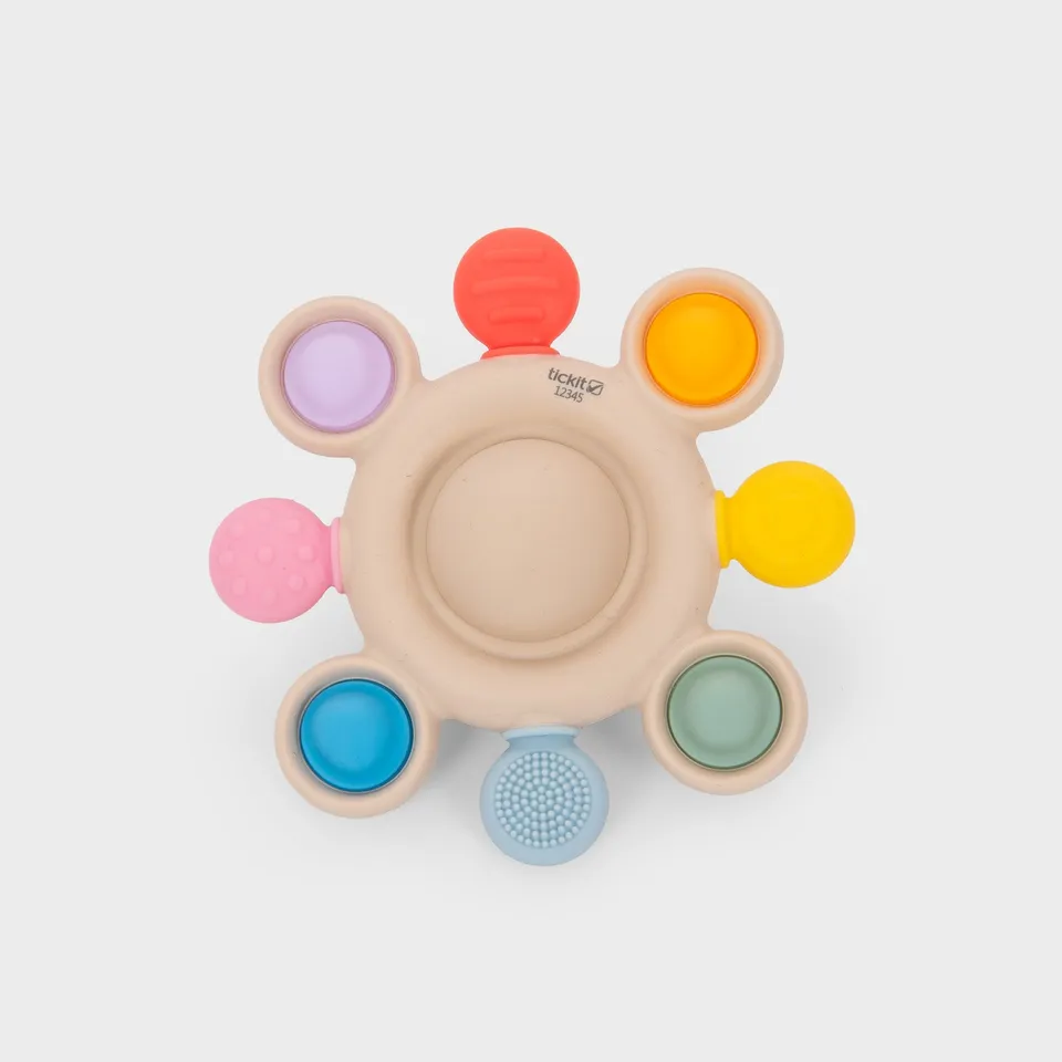 Tickit SiliSoft Pop Teether massaggiagengive arcobaleno