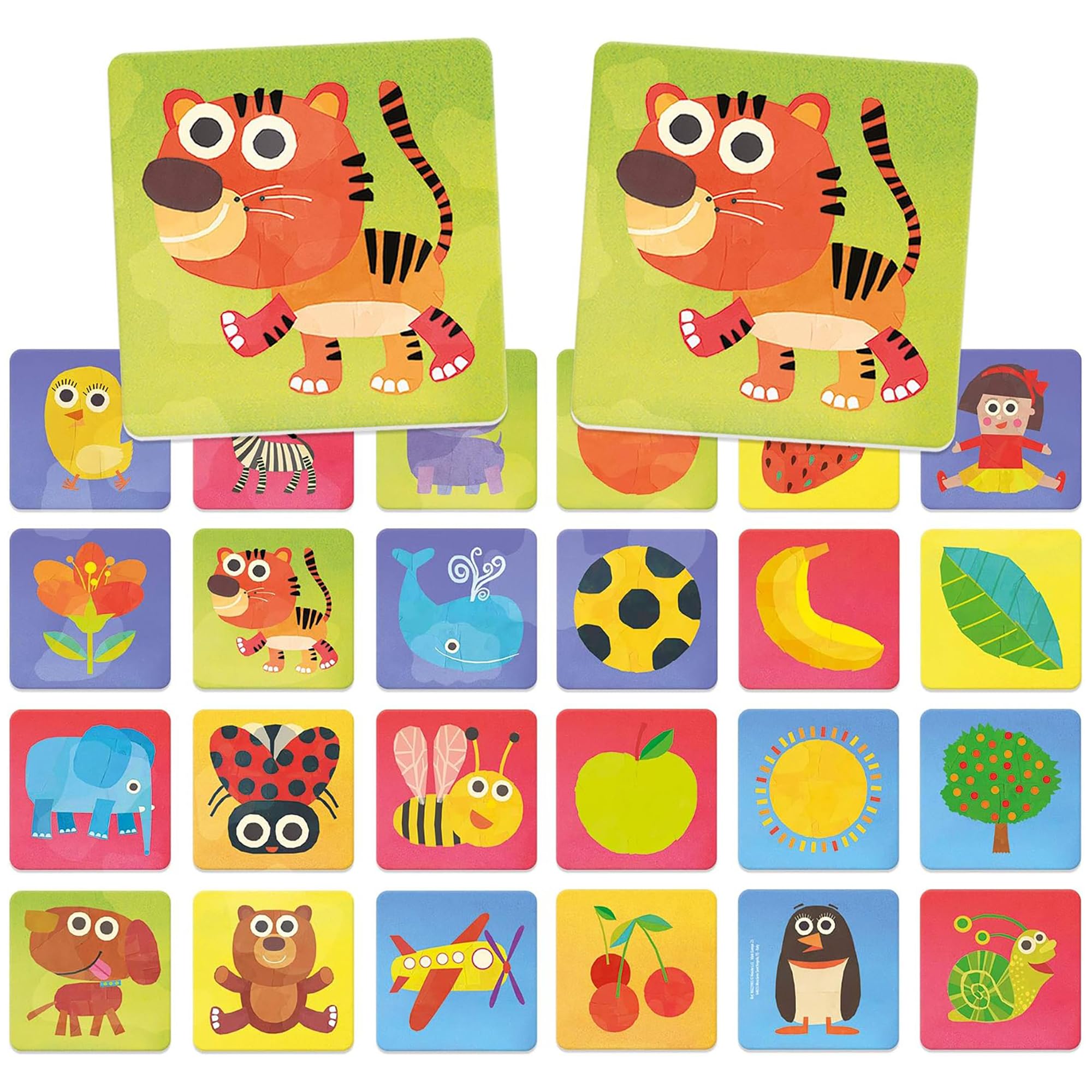 Headu Tactile Baby Memo gioco di memoria 36 tessere 2-4 anni