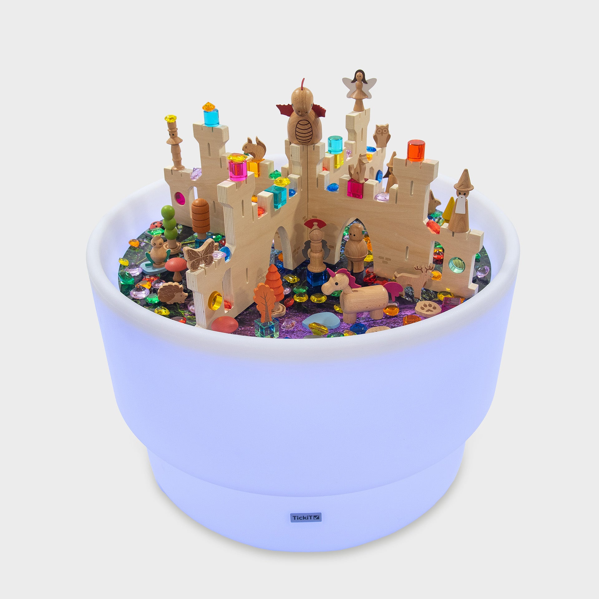 Tickit Discovery Castle Table Bundle tavolo luminoso set castello