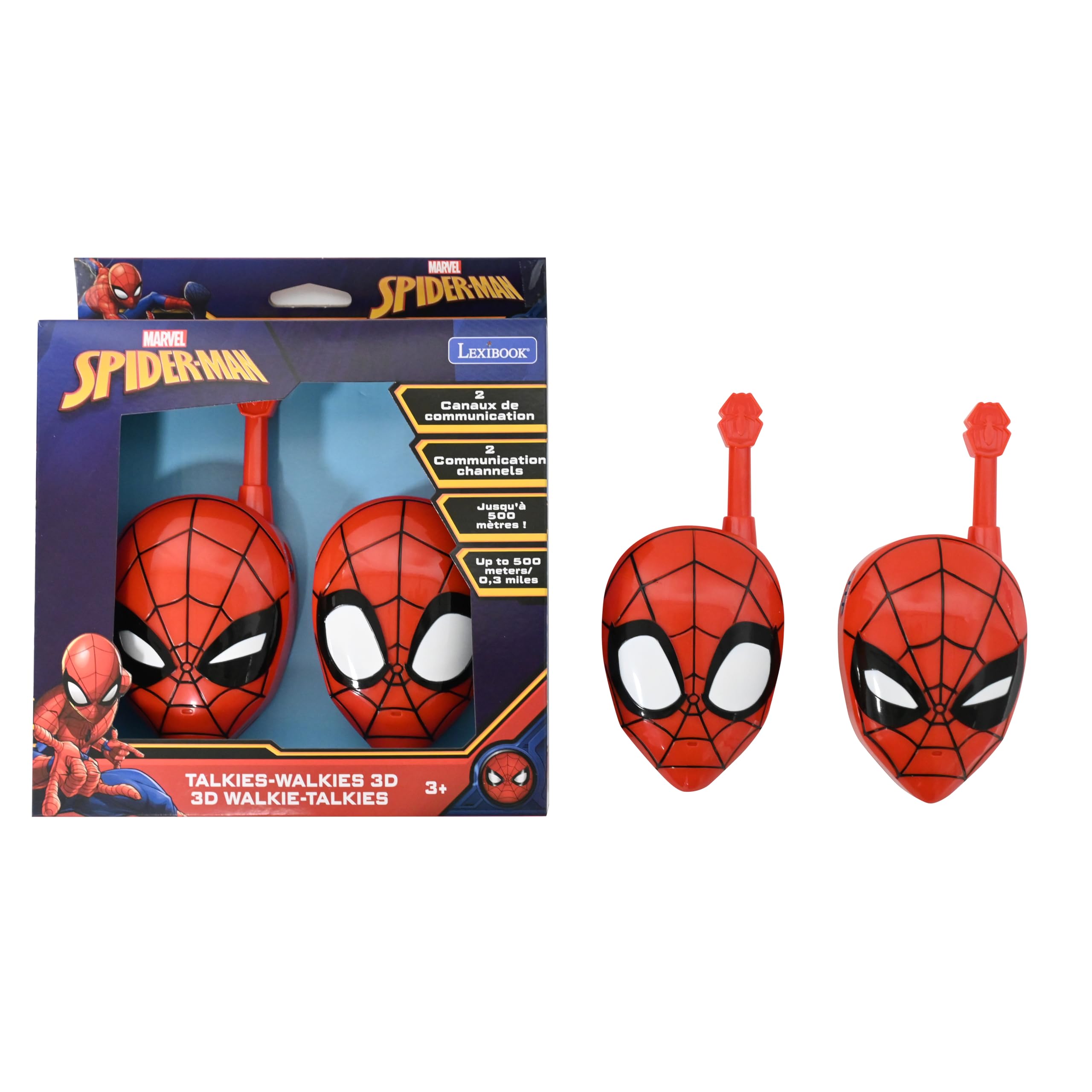 Lexibook Spider-Man TW18SP walkie talkie 500 m