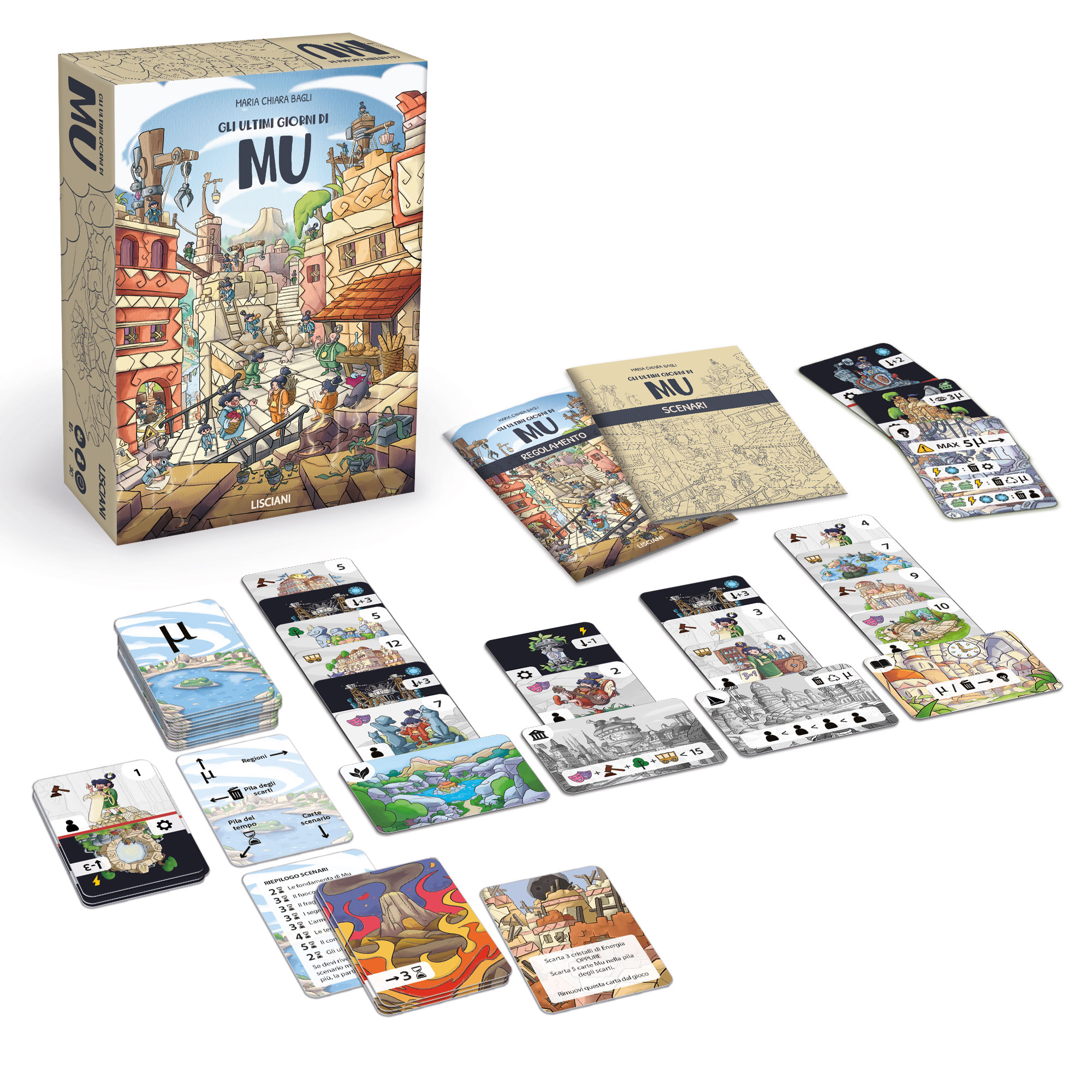 Lisciani Rainy Days Ultimi Giorni di Mu gioco 9 scenari