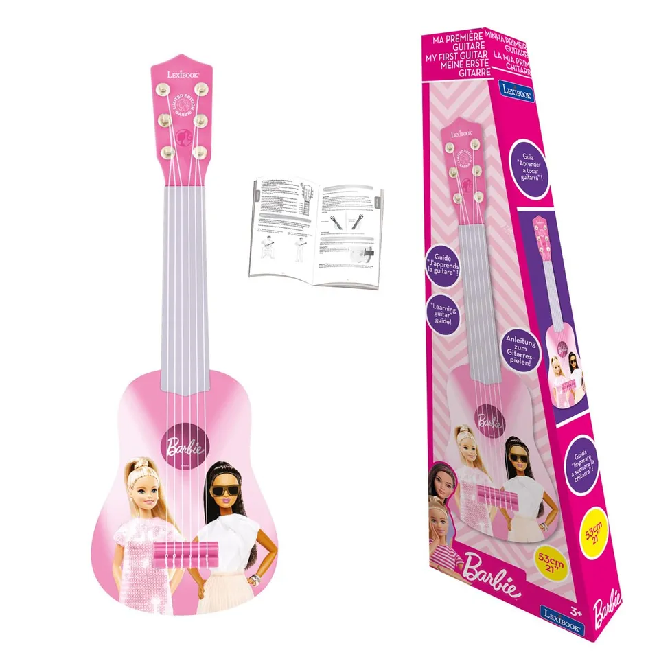 Lexibook Barbie K200BB chitarra bambini rosa 6 corde