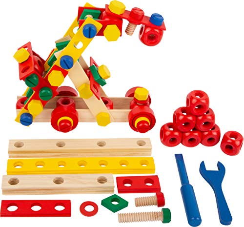 smallfoot 3490 set costruzioni legno da avvitare 5 anni