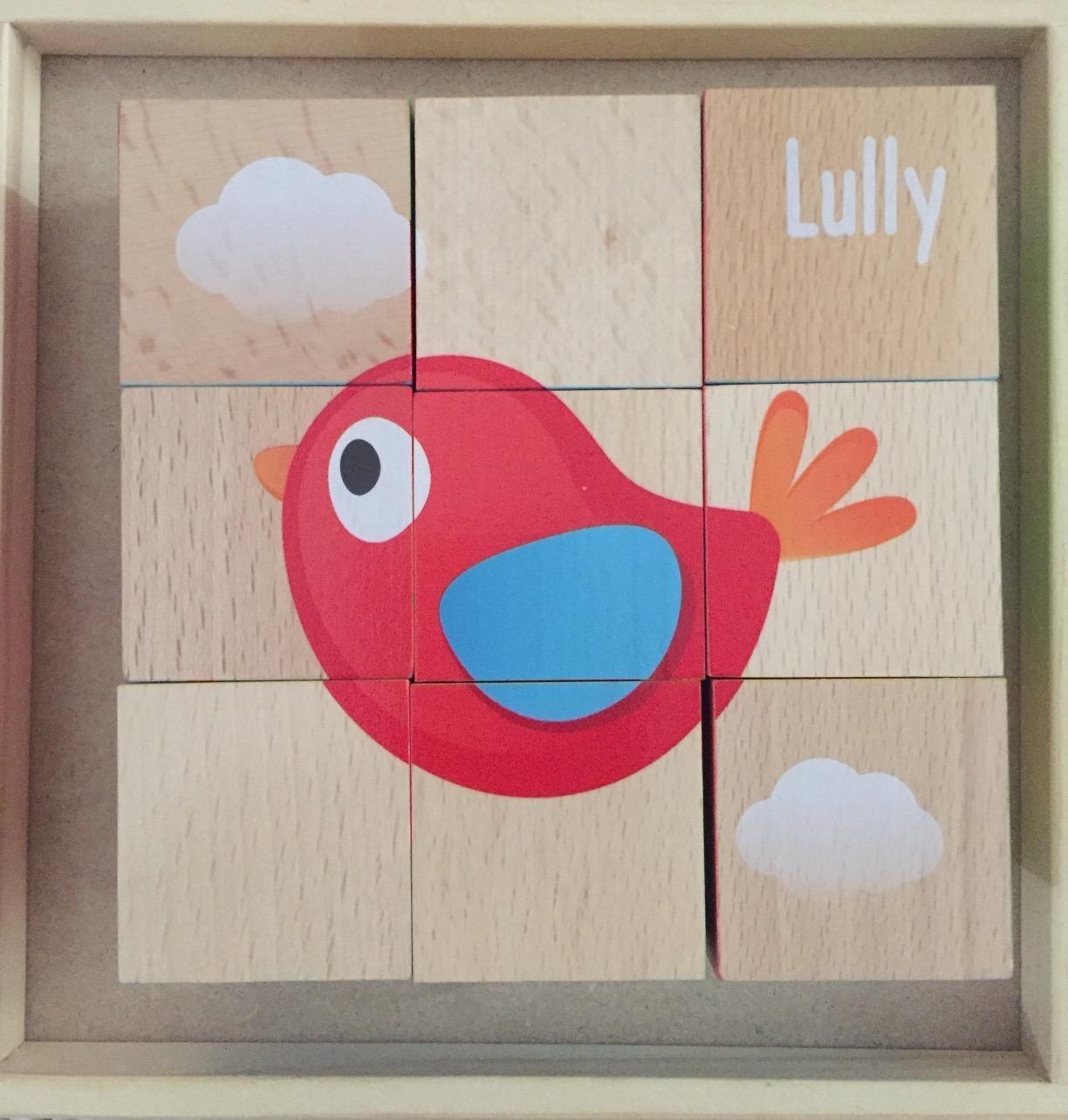Hape E0452 Pepe Friends puzzle blocchi 9 pezzi