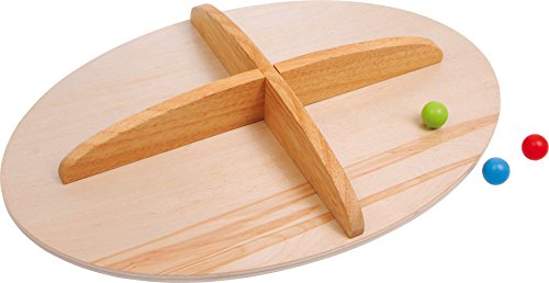 small foot 1572 tavola equilibrio legno con labirinto