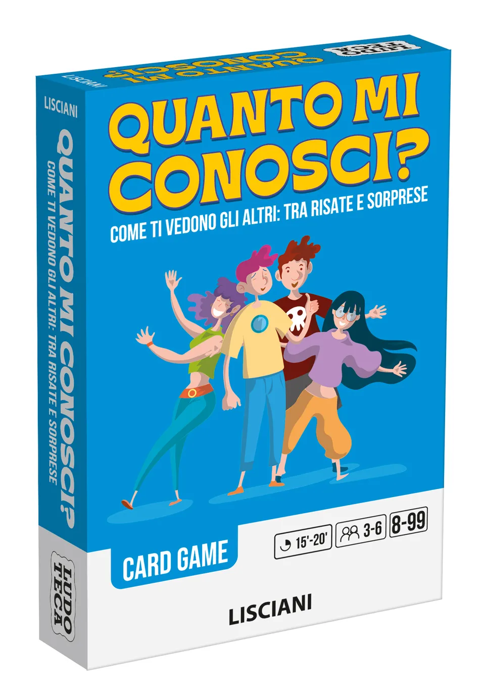 Lisciani Ludoteca Quanto Mi Conosci? gioco carte famiglia