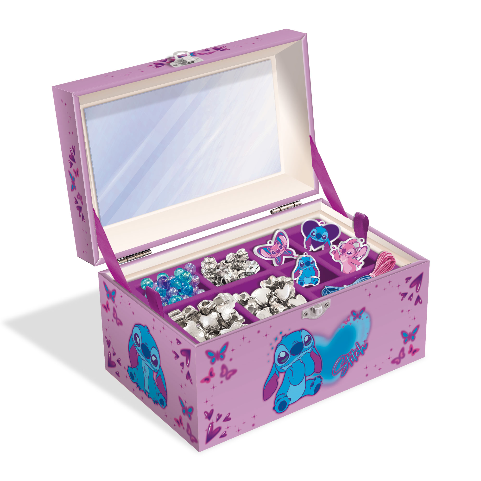 Lisciani Stitch Friendship Jewellery bijoux con perline