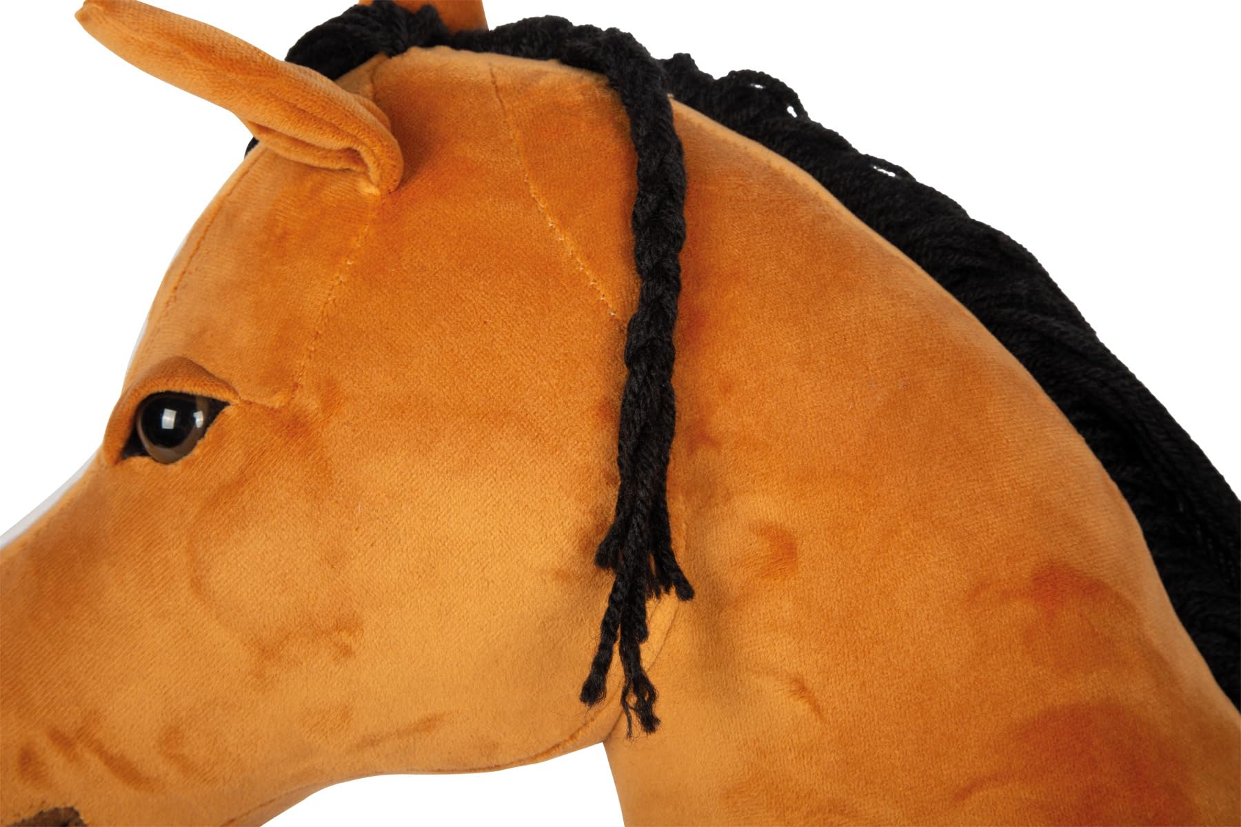 smallfoot Melodie cavalluccio legno marrone hobby horse